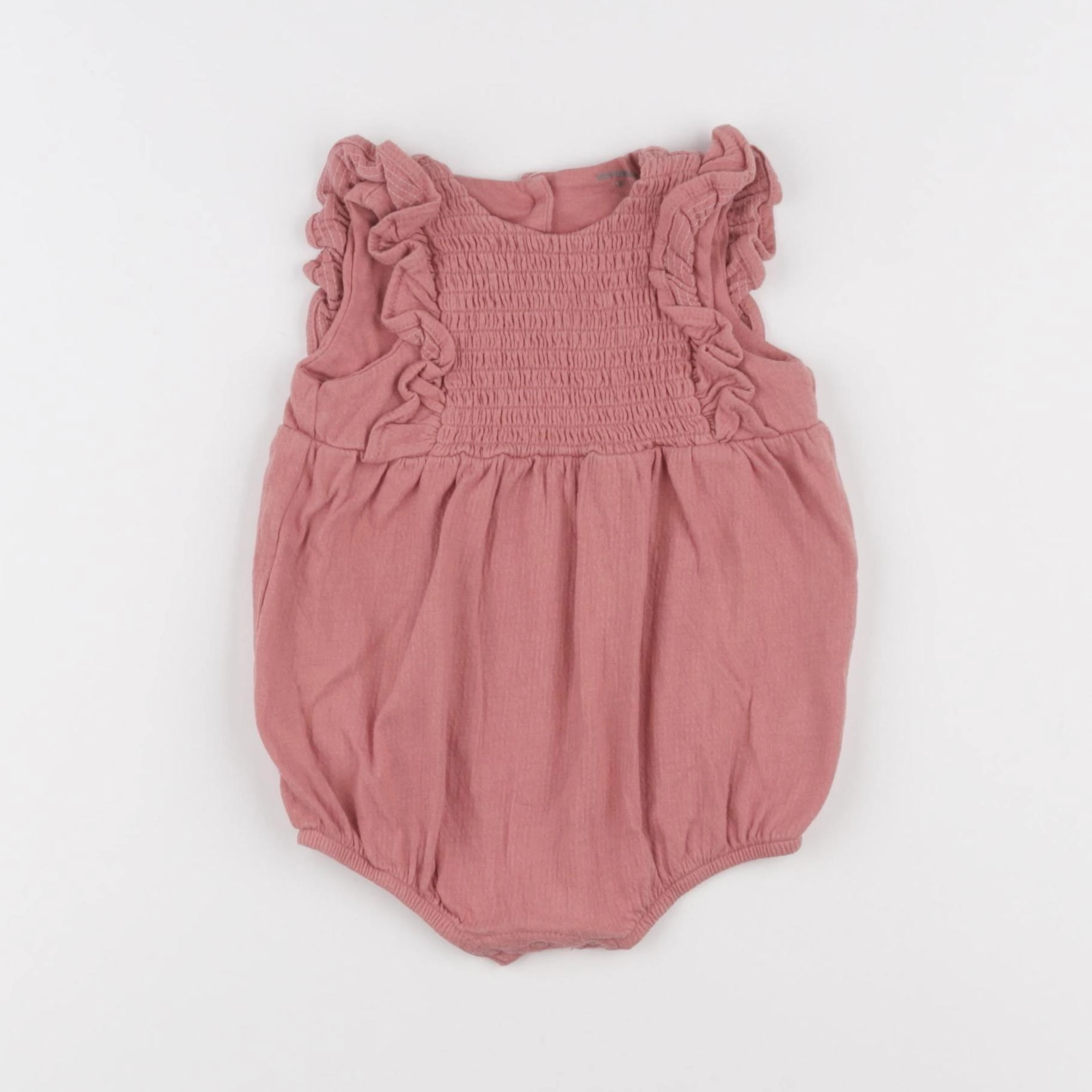 Vertbaudet - combinaison rose - 3 mois