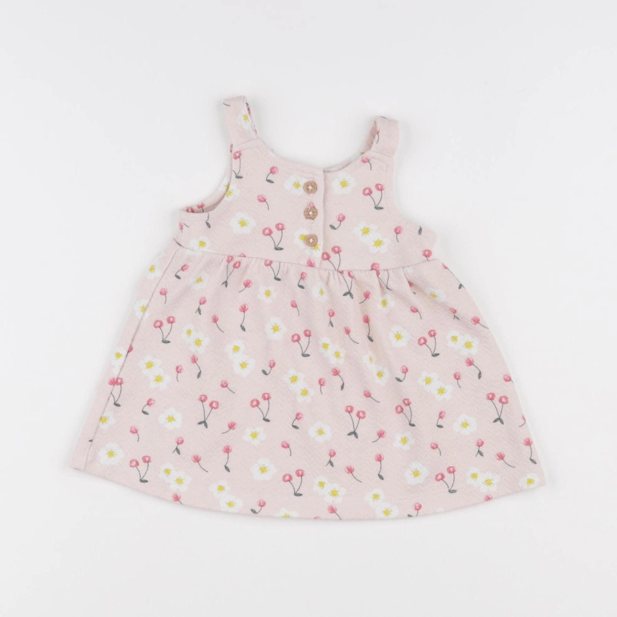 Vertbaudet - robe rose - 3 mois