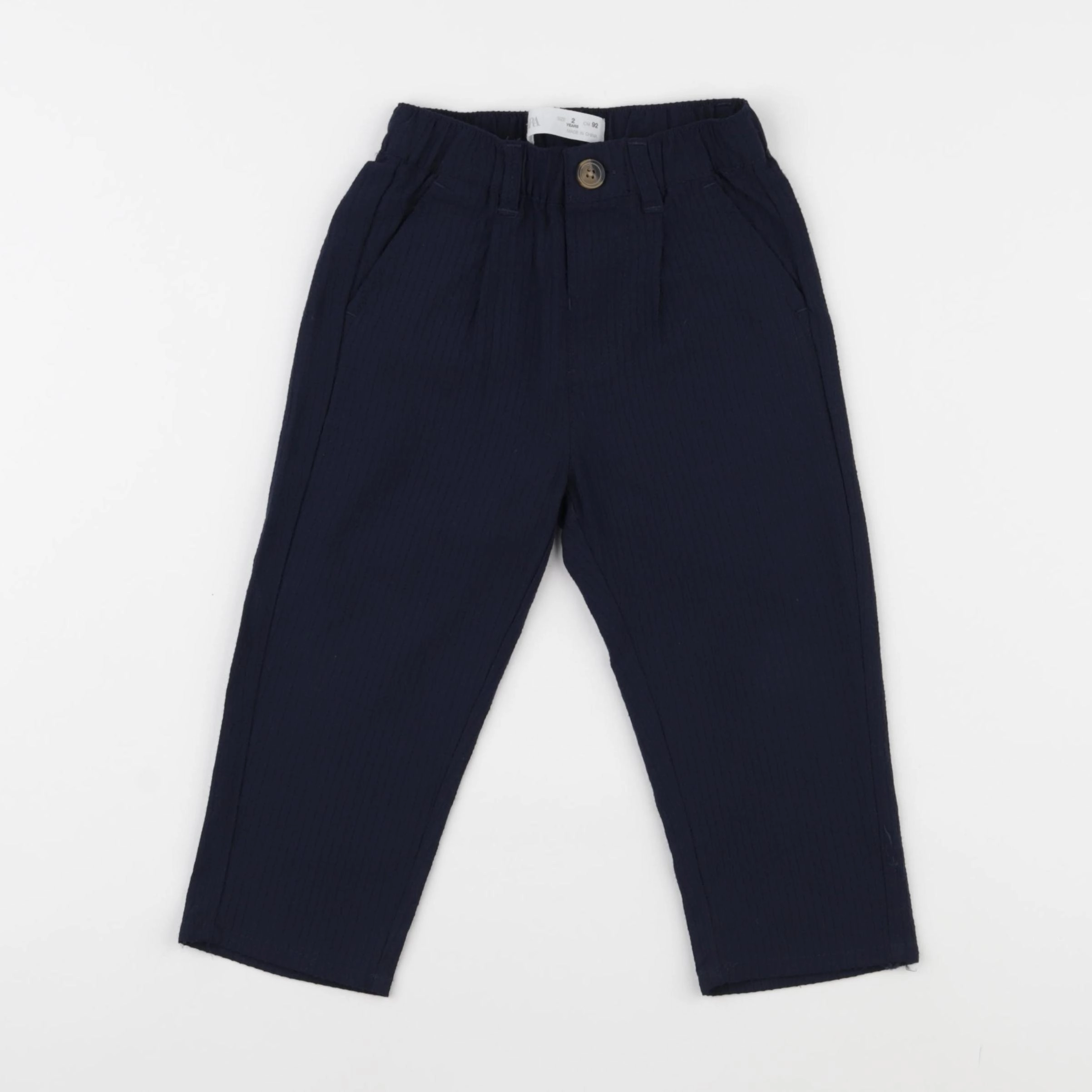 Zara - pantalon bleu - 2 ans
