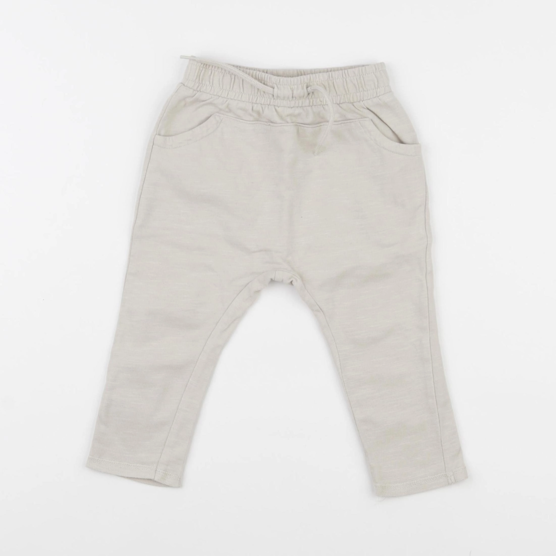 Vertbaudet - sarouel beige - 9 mois