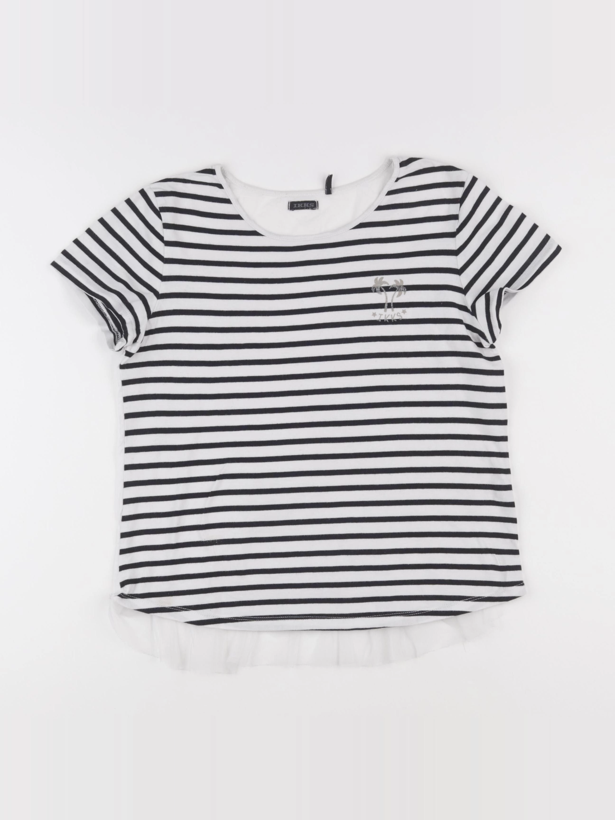 IKKS - tee-shirt imprimé au dos blanc, bleu - 14 ans