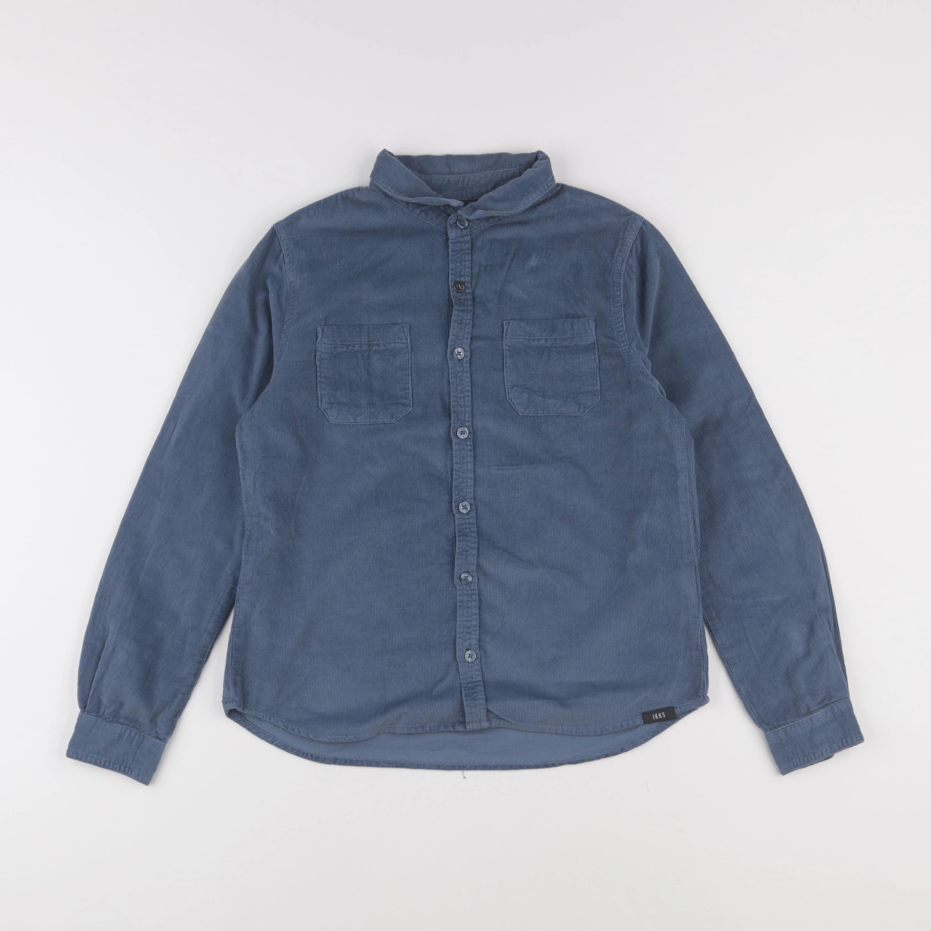IKKS - chemise bleu - 10 ans