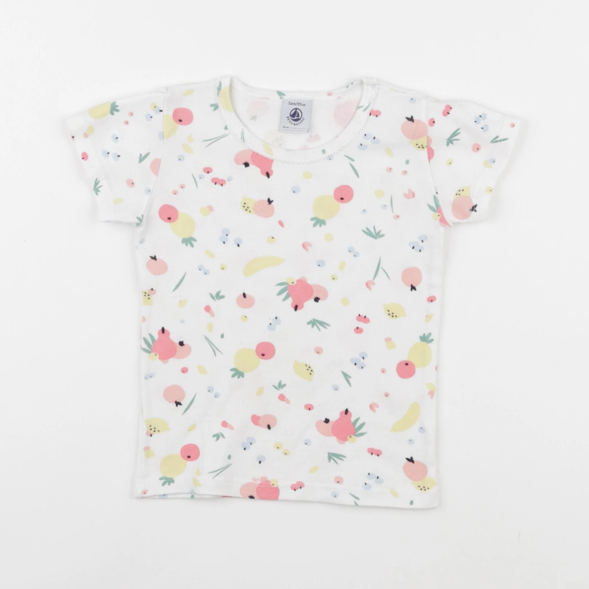 Petit Bateau - maillot de corps multicolore - 3 ans