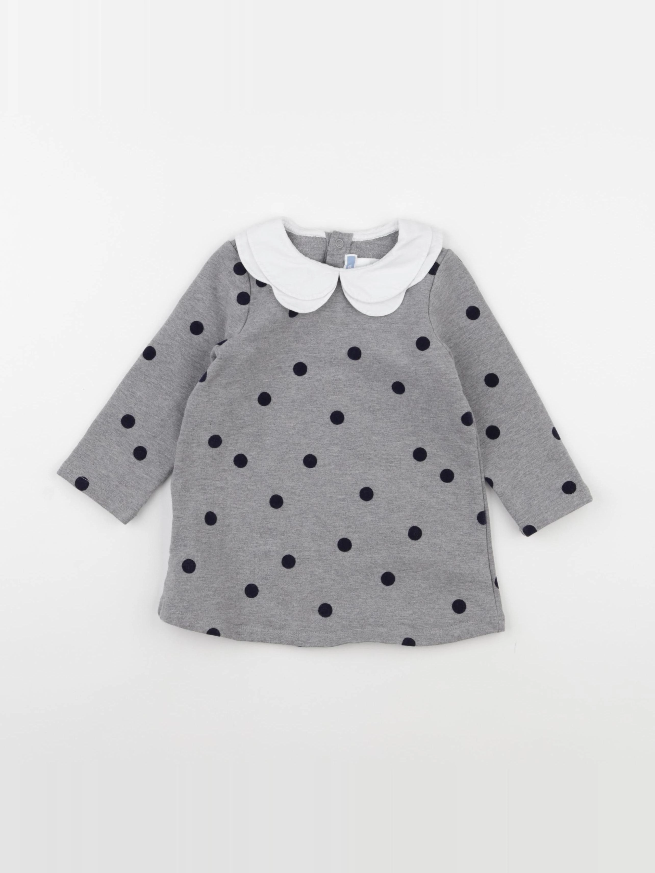 Jacadi - robe gris - 24 mois