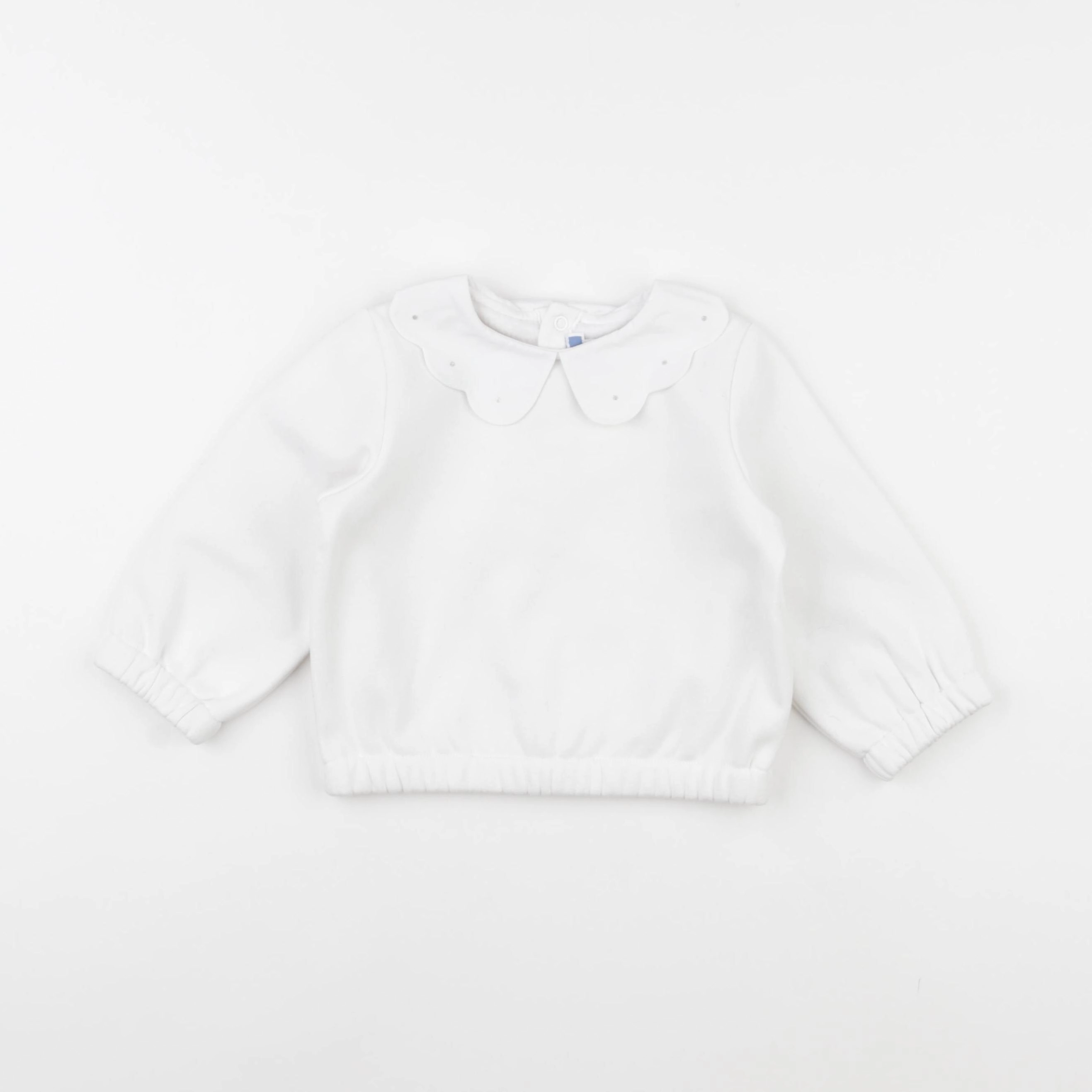 Jacadi - sweat blanc - 18 mois