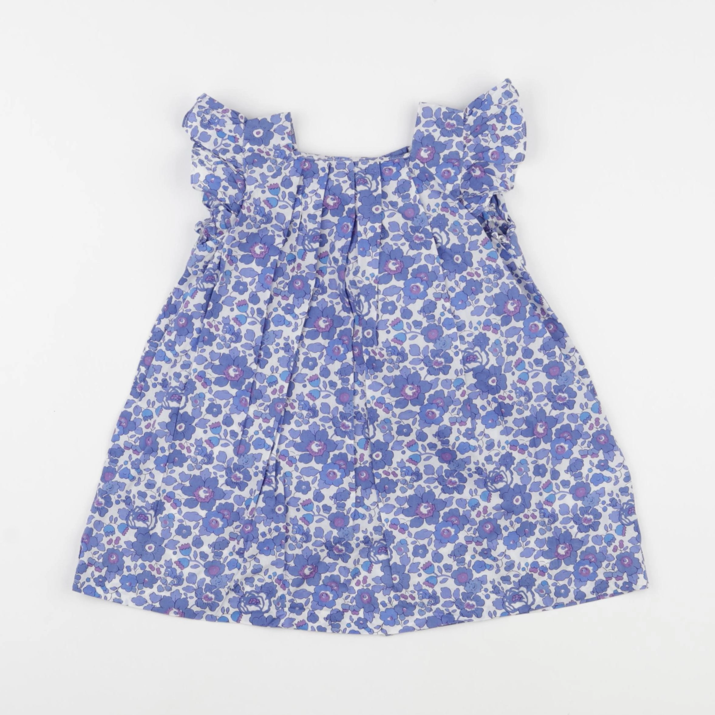Jacadi - robe liberty bleu - 18 mois