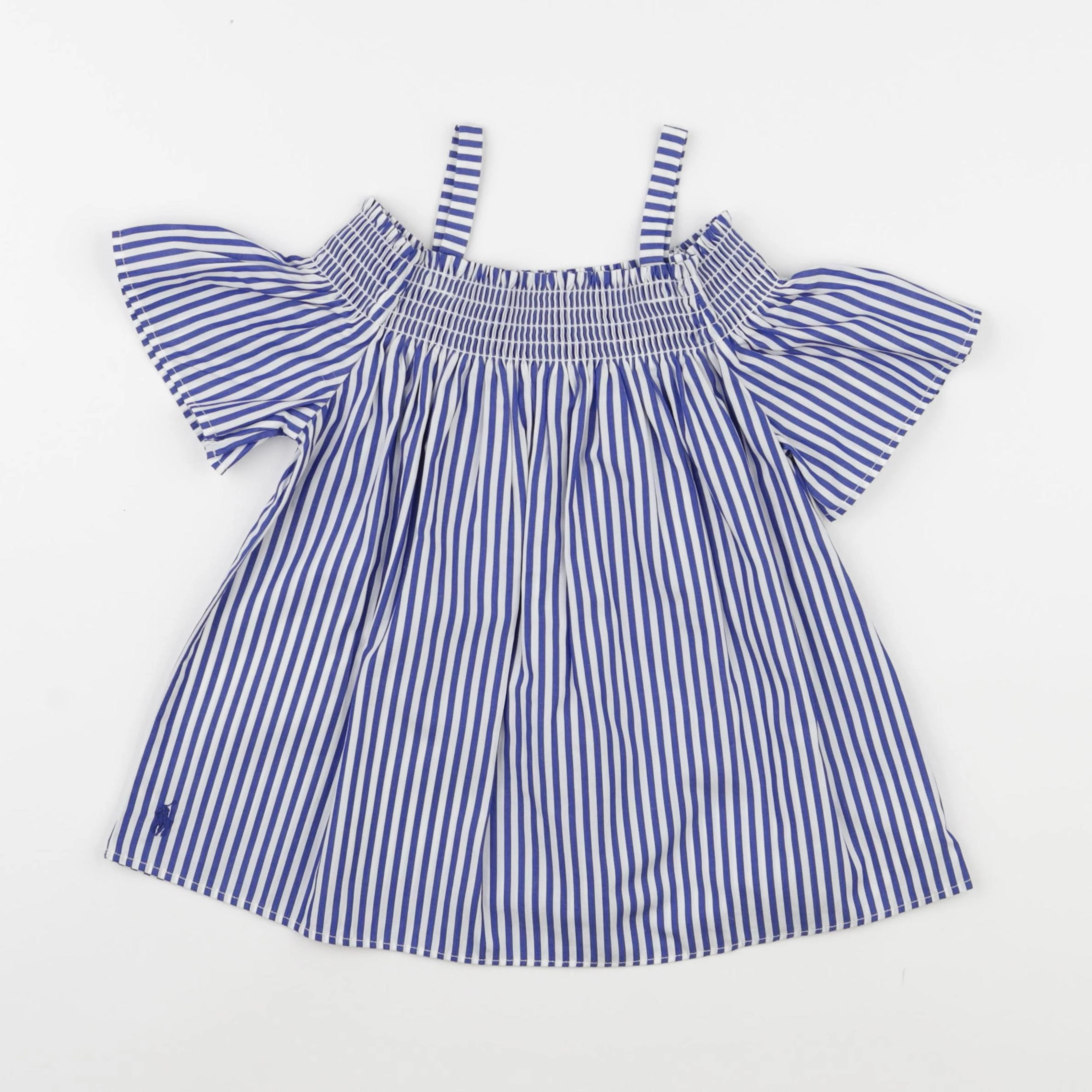 Ralph Lauren - blouse bleu - 6 ans