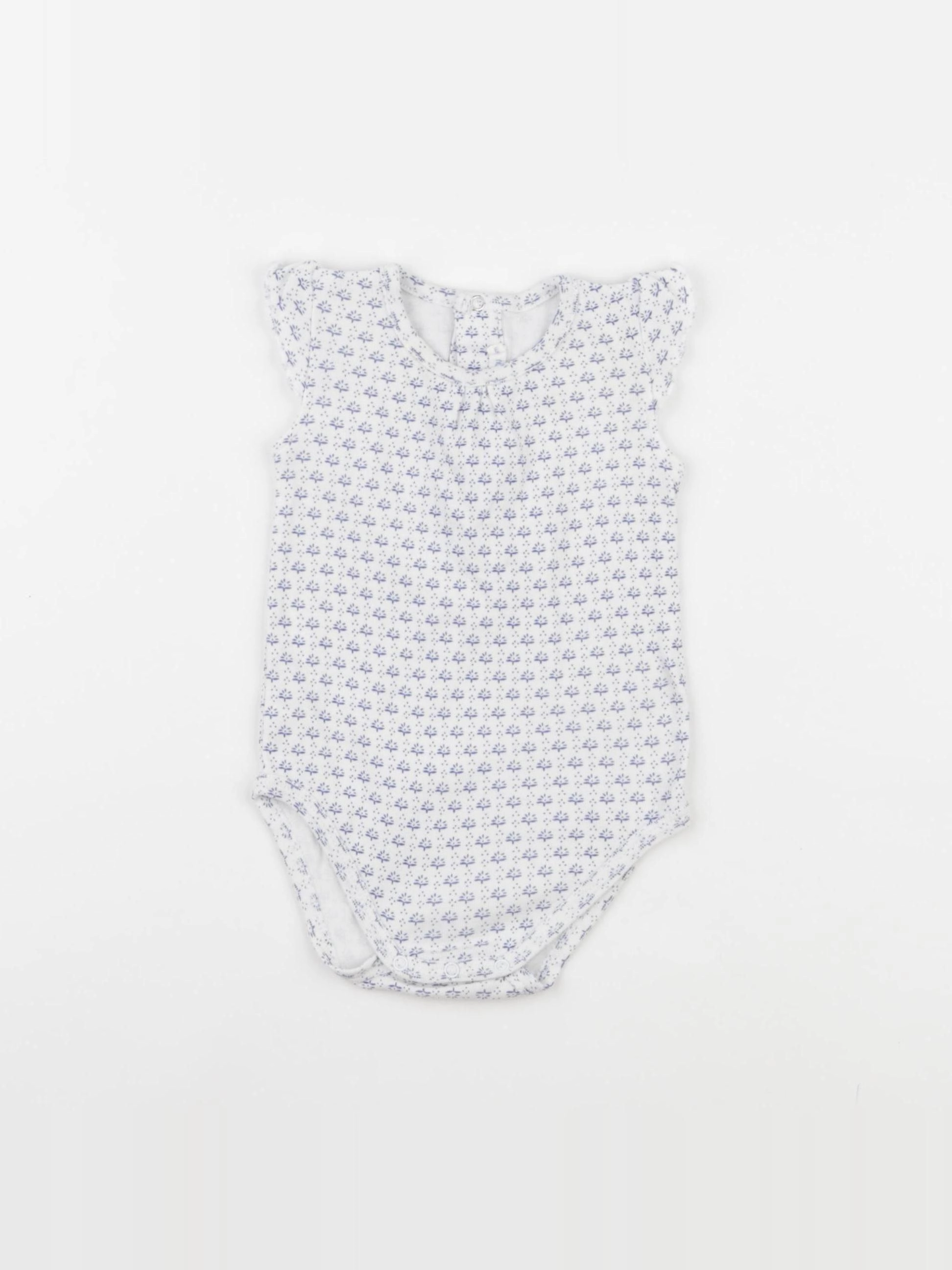 Boutchou - body bleu - 6 mois