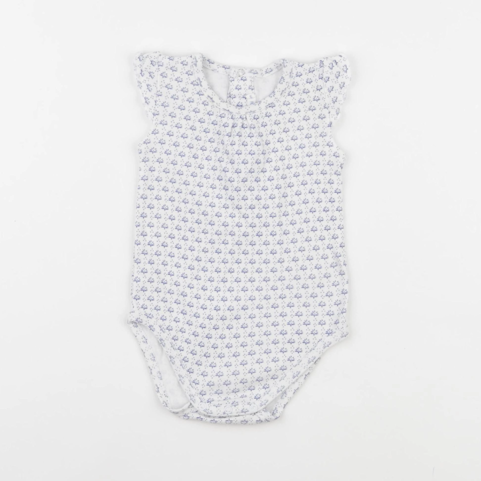 Boutchou - body bleu - 6 mois