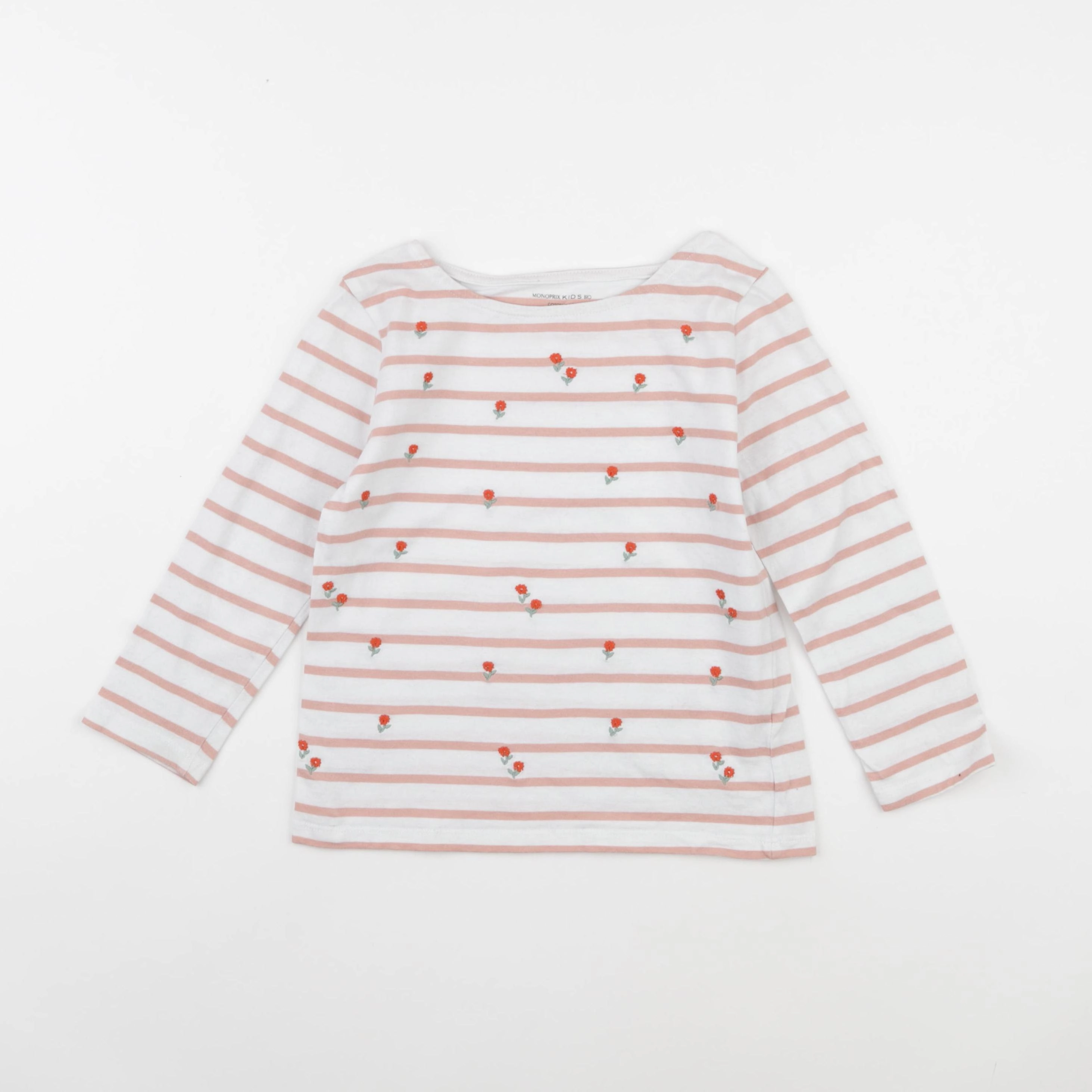 Monoprix - tee-shirt rose - 6 ans