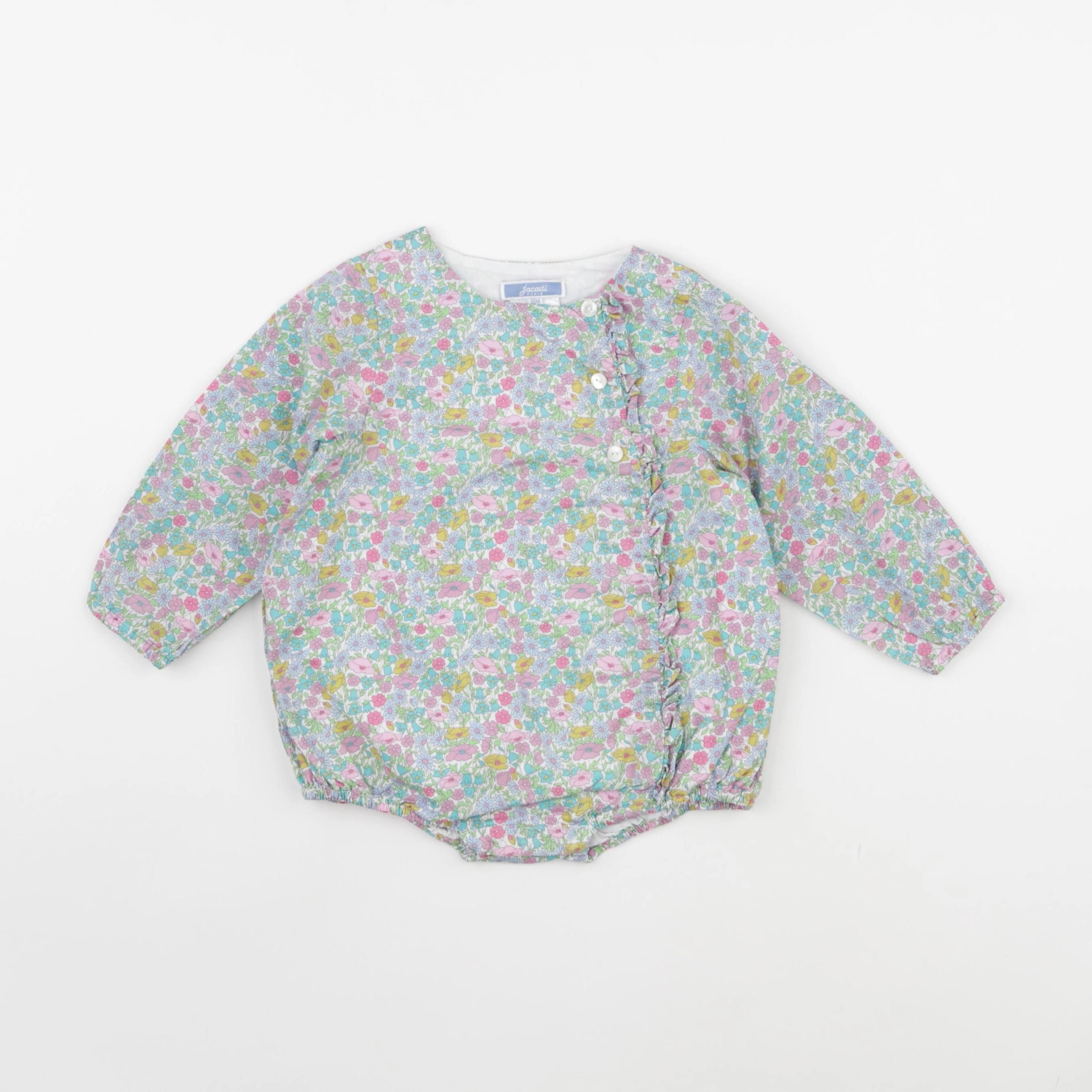 Jacadi - combinaison liberty multicolore - 18 mois