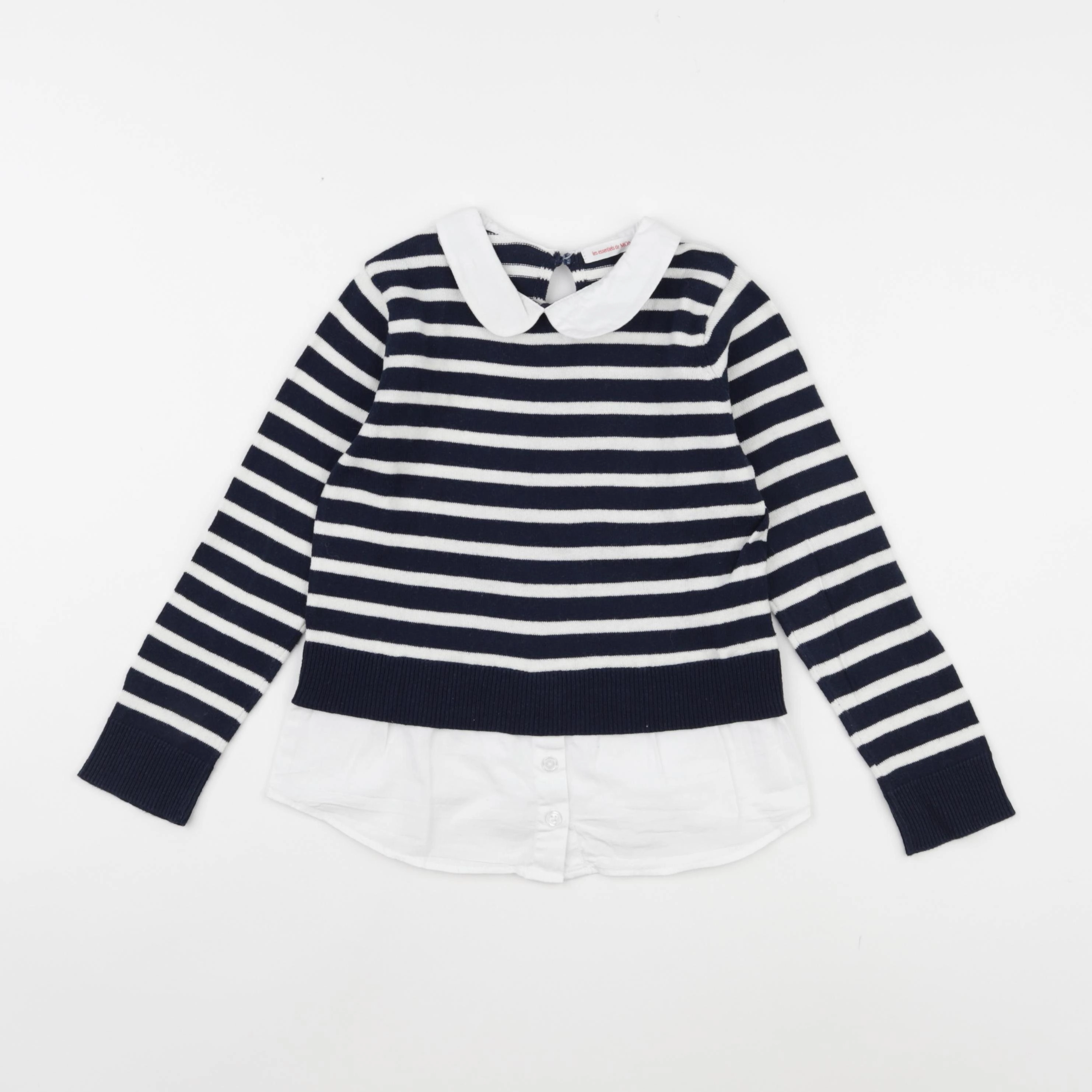 Monoprix - pull bleu - 5 ans