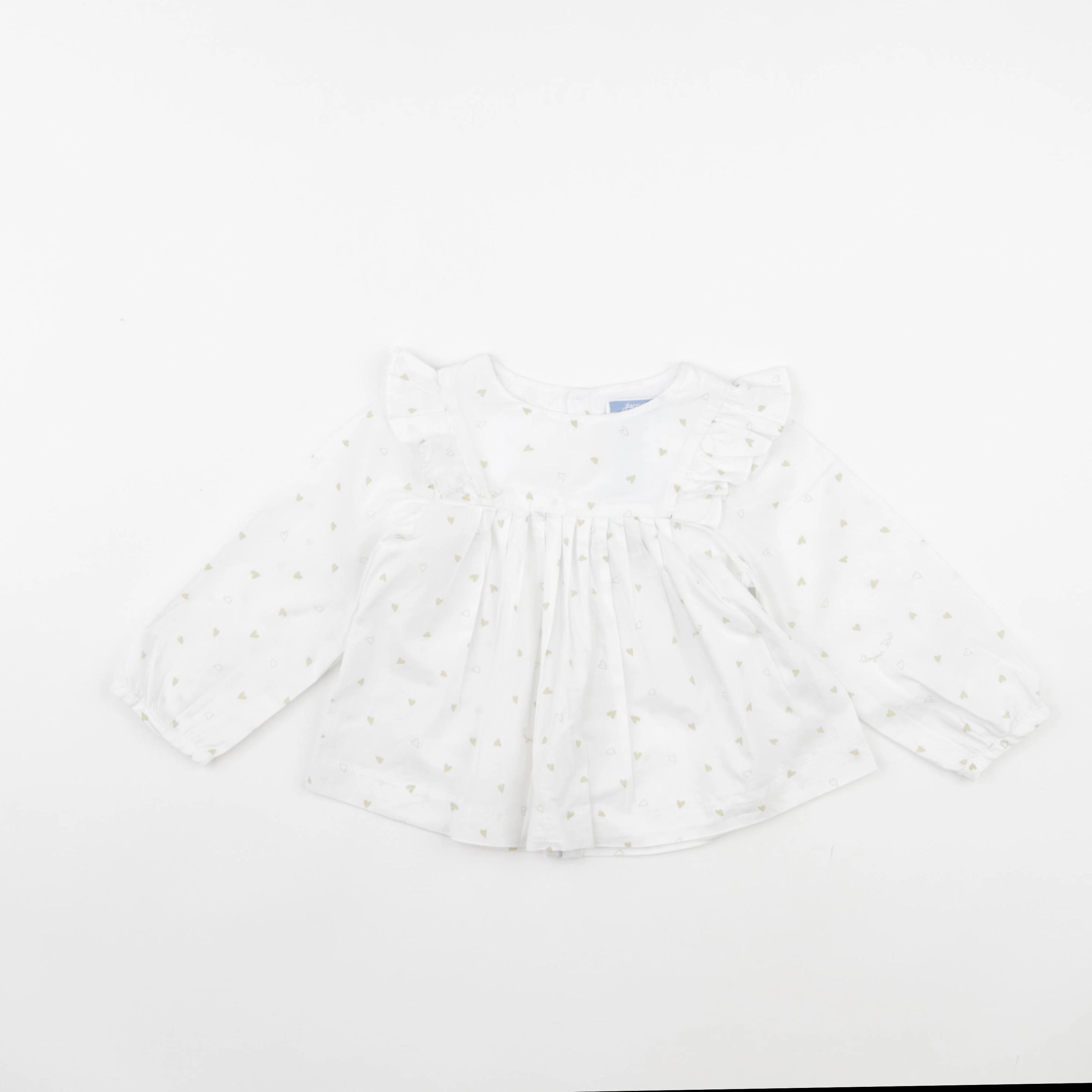 Jacadi - blouse blanc - 18 mois