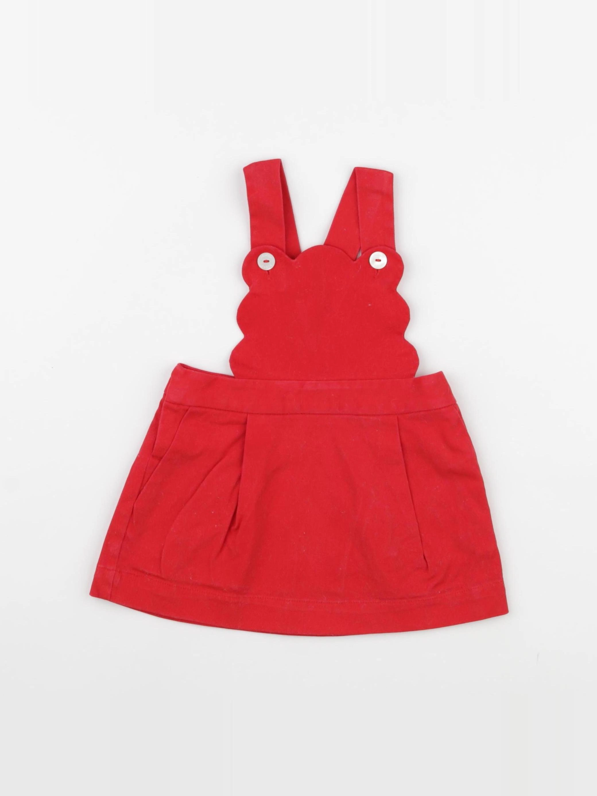 Jacadi - robe rouge - 18 mois