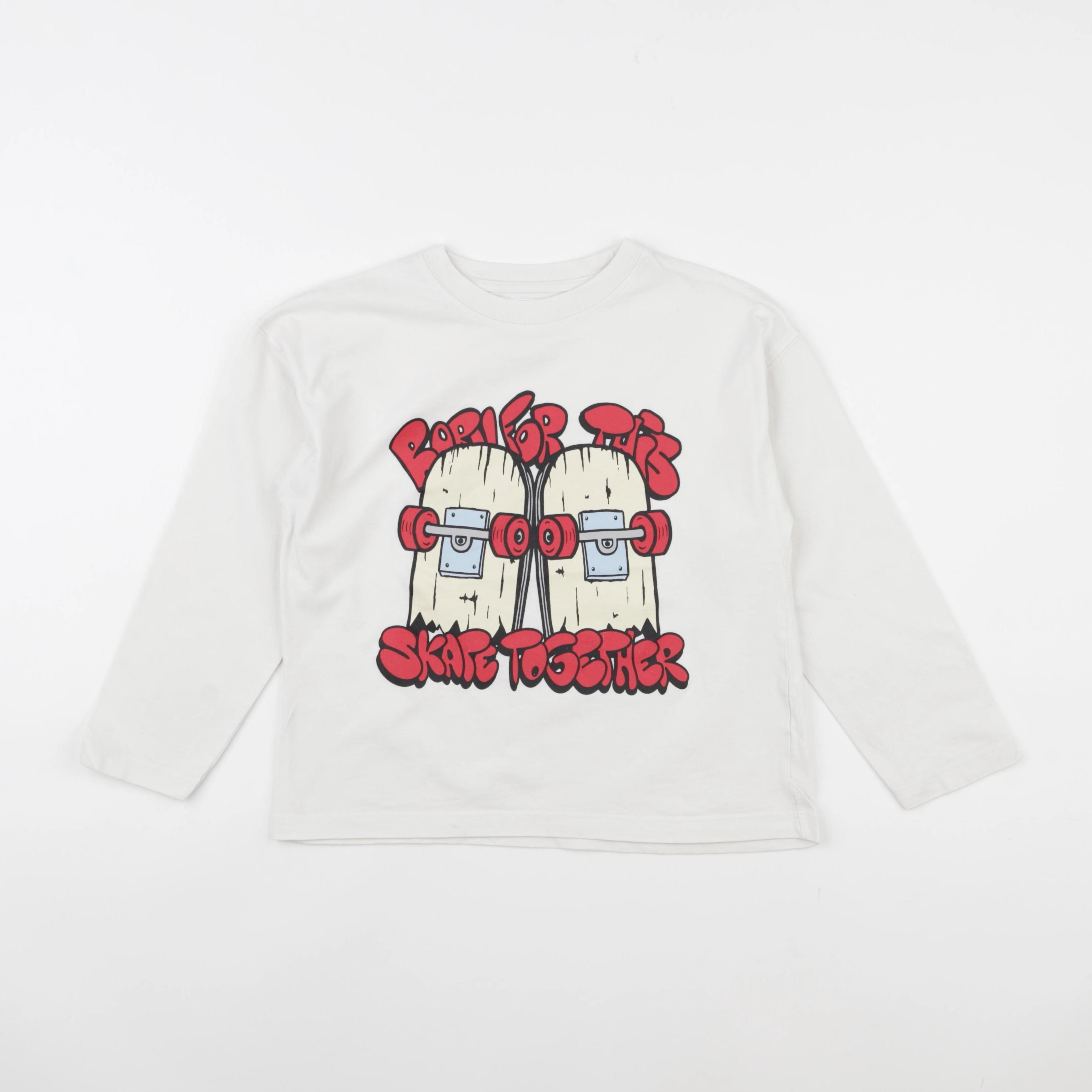Zara - tee-shirt blanc - 6/7 ans