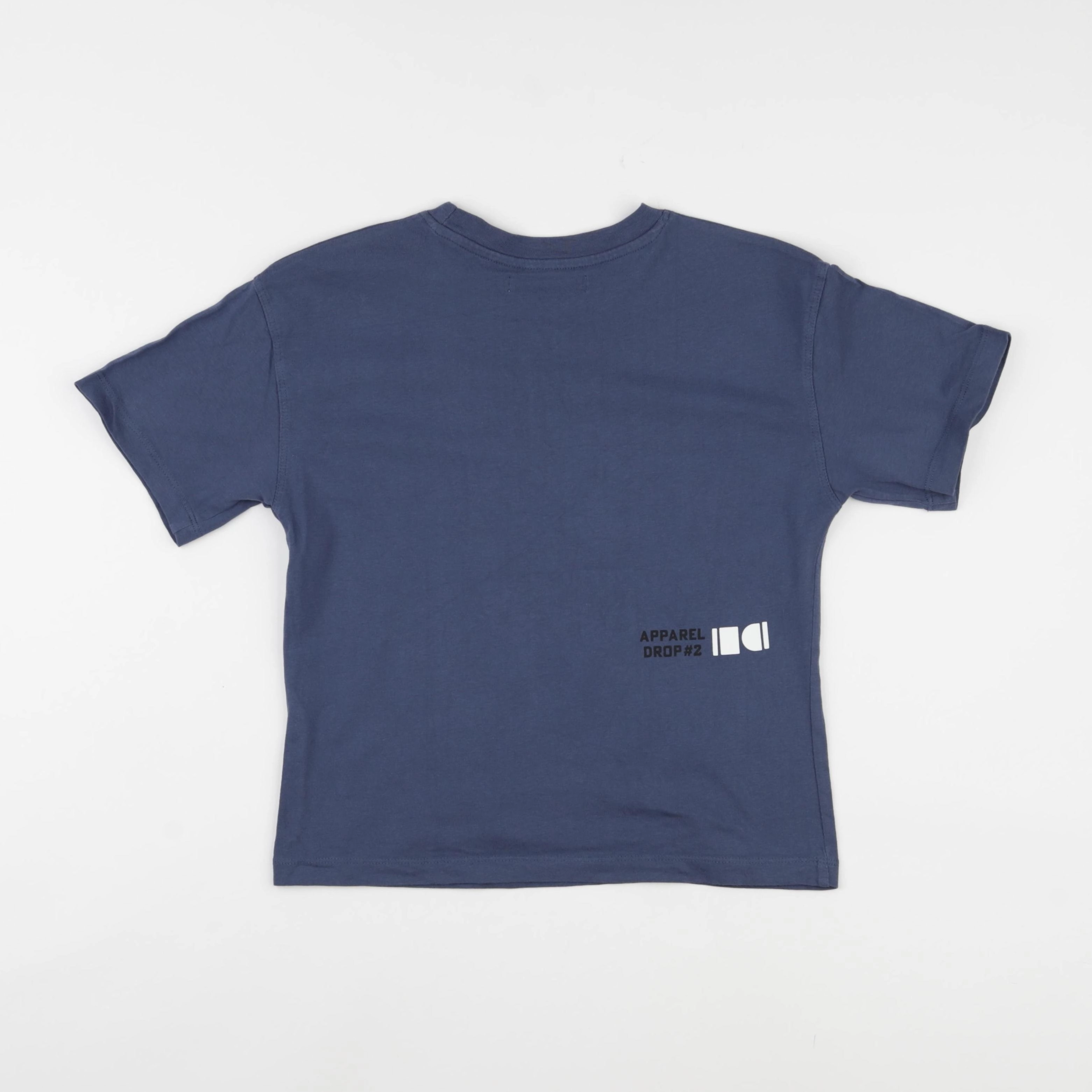 Zara - tee-shirt imprimé au dos bleu - 6/7 ans