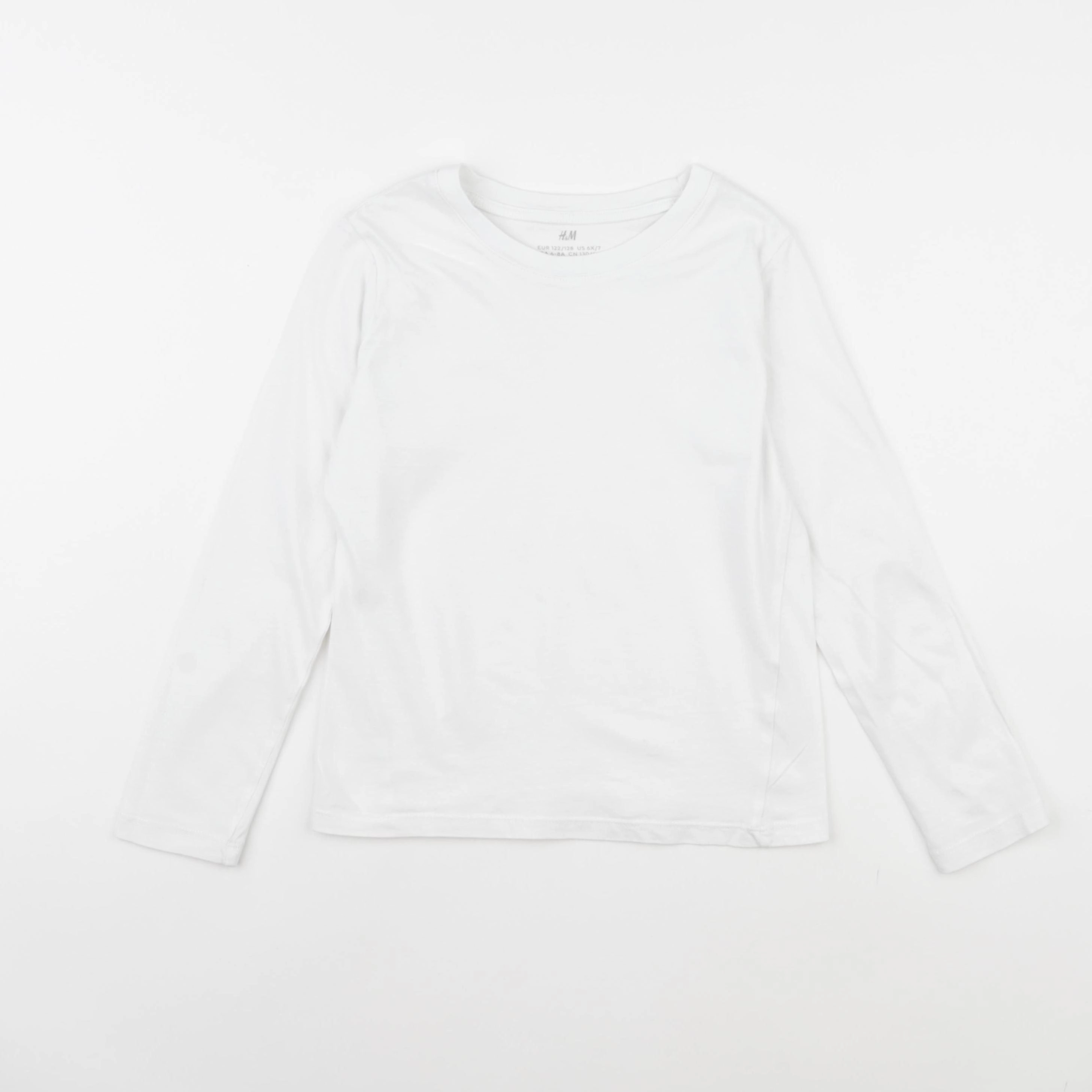 H&M - tee-shirt blanc - 6/8 ans