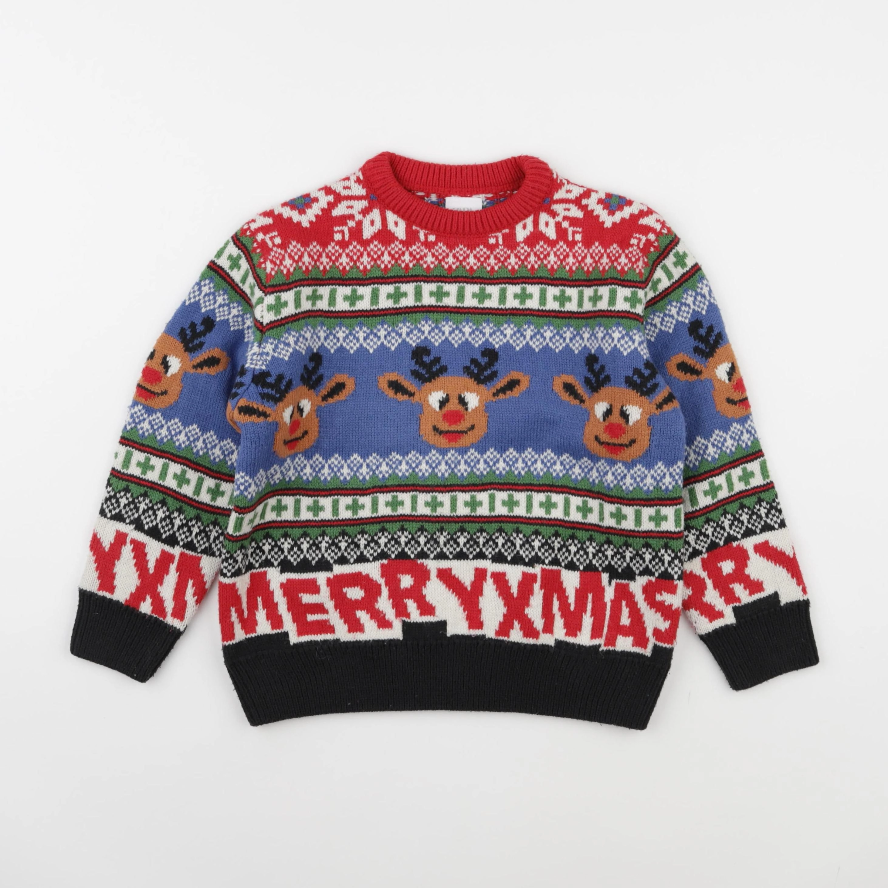 Zara - pull multicolore - 6/7 ans
