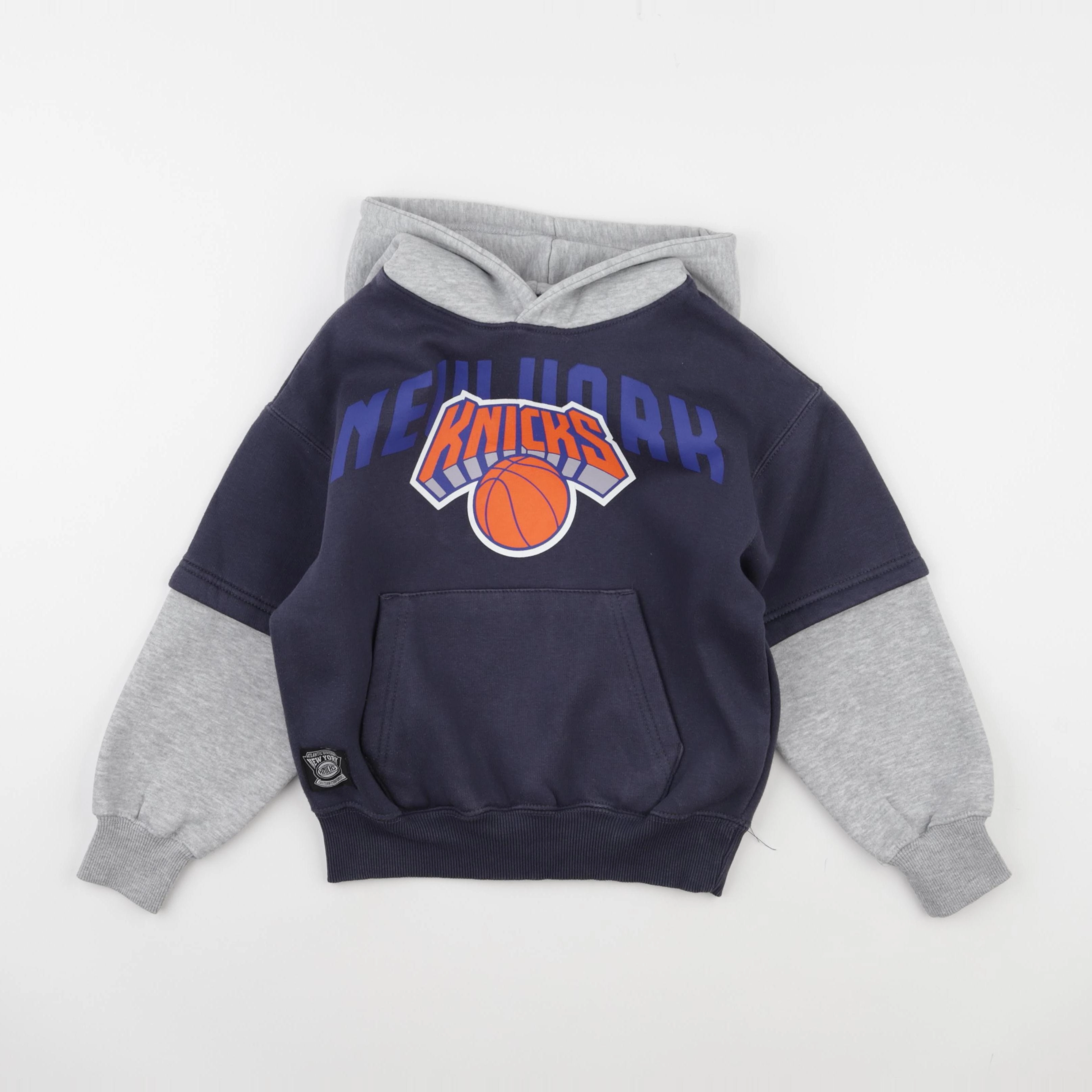 Zara - sweat bleu - 6/7 ans