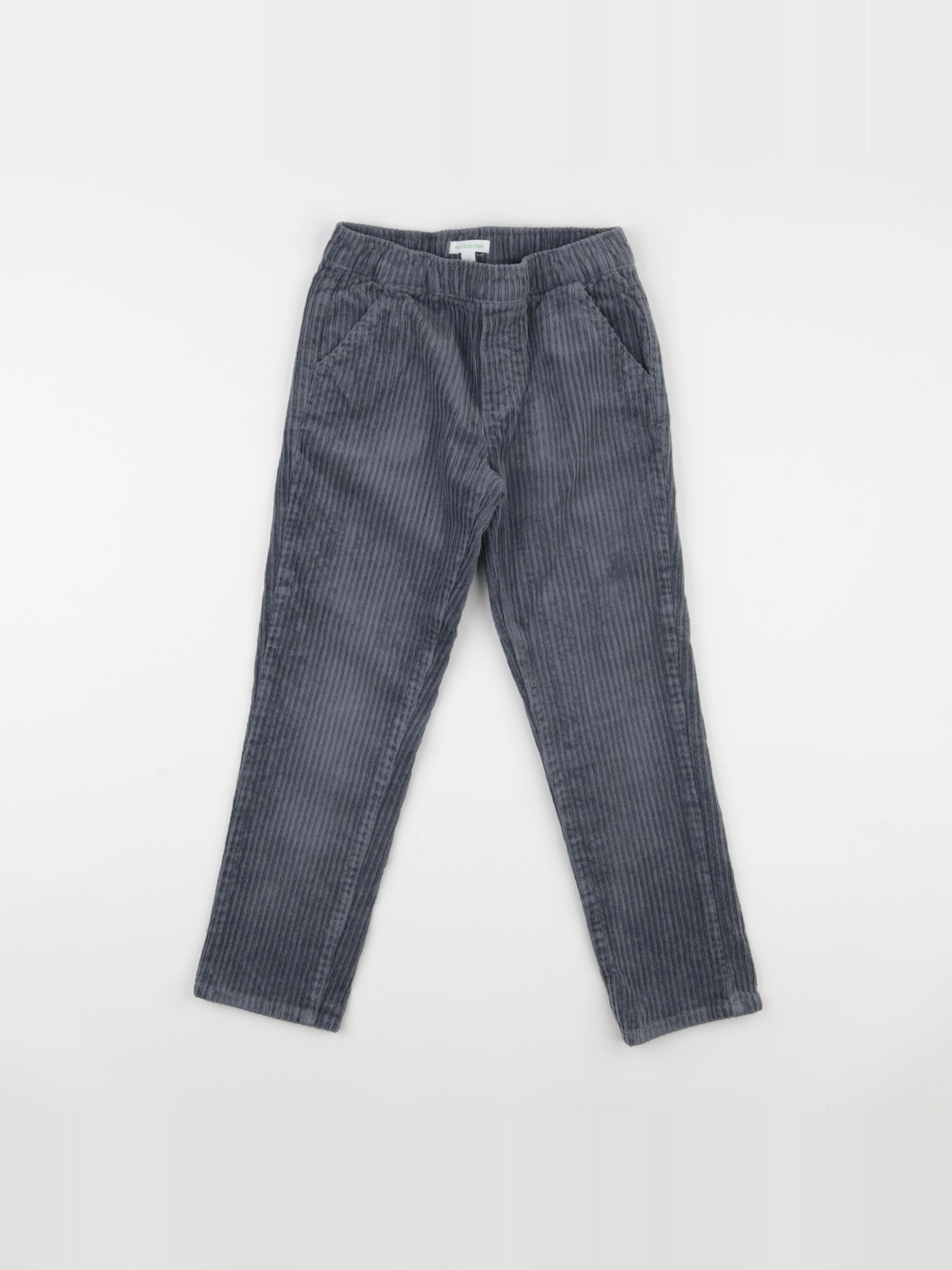 Vertbaudet - pantalon gris - 7 ans