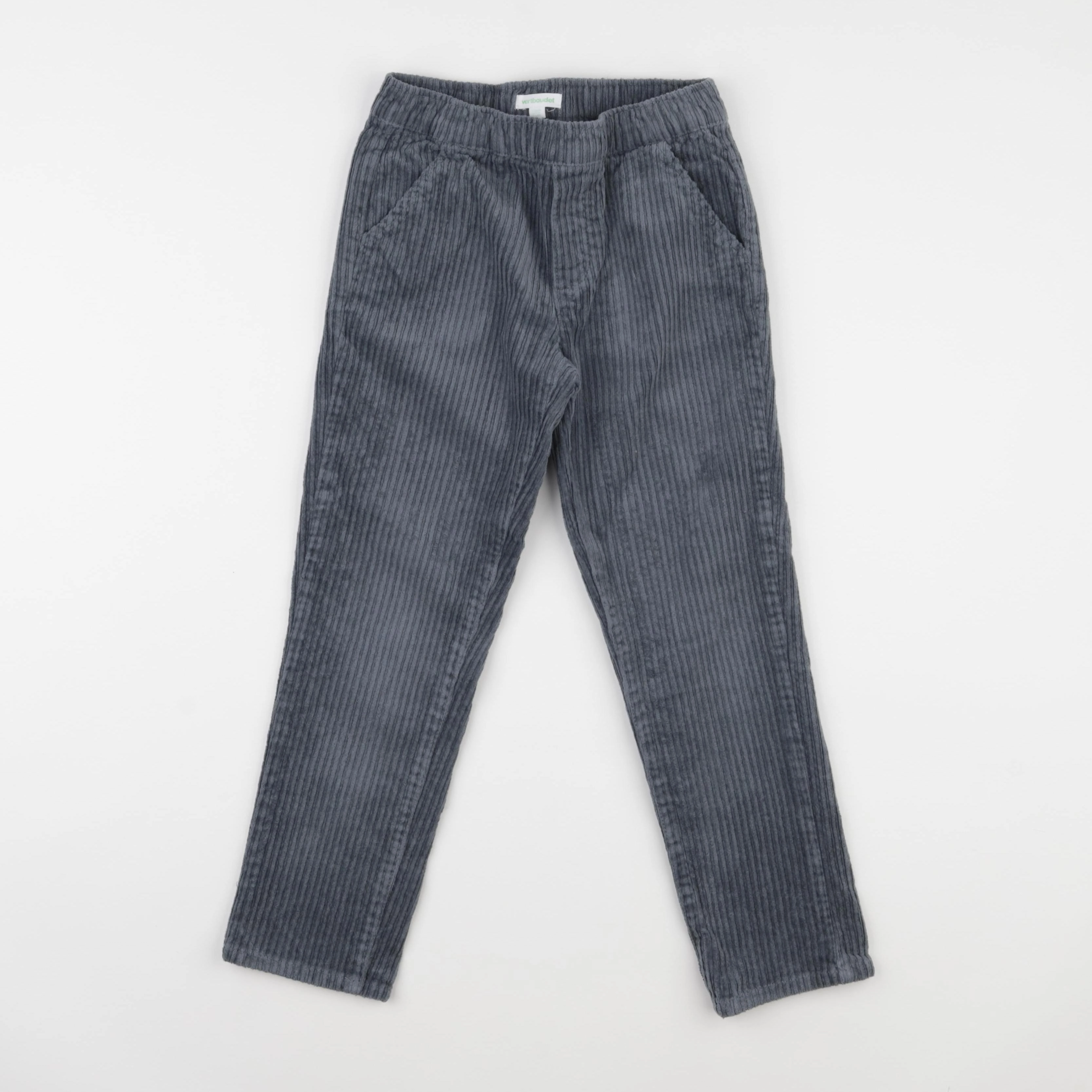 Vertbaudet - pantalon gris - 7 ans