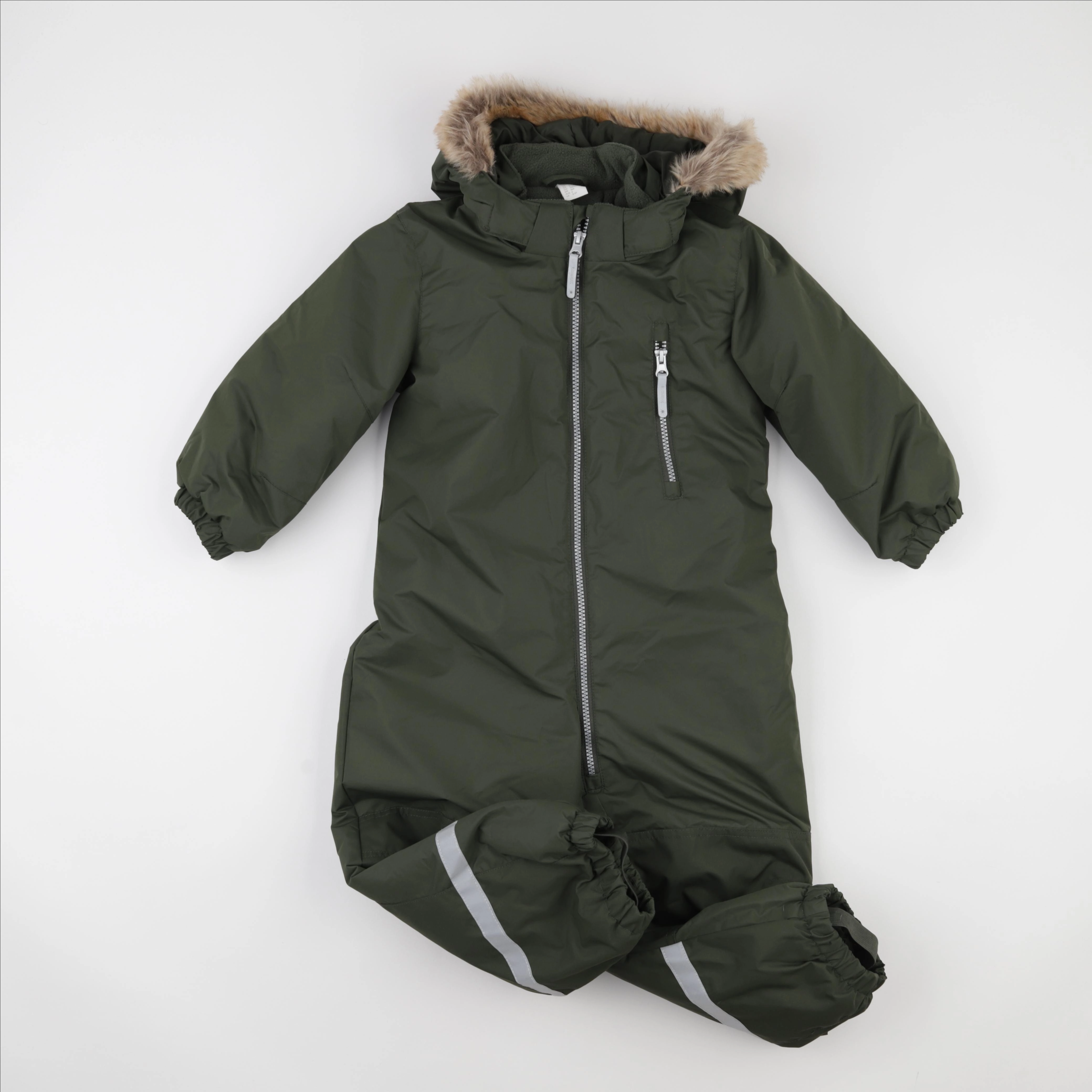 H&M - combi-pilote vert - 3/4 ans