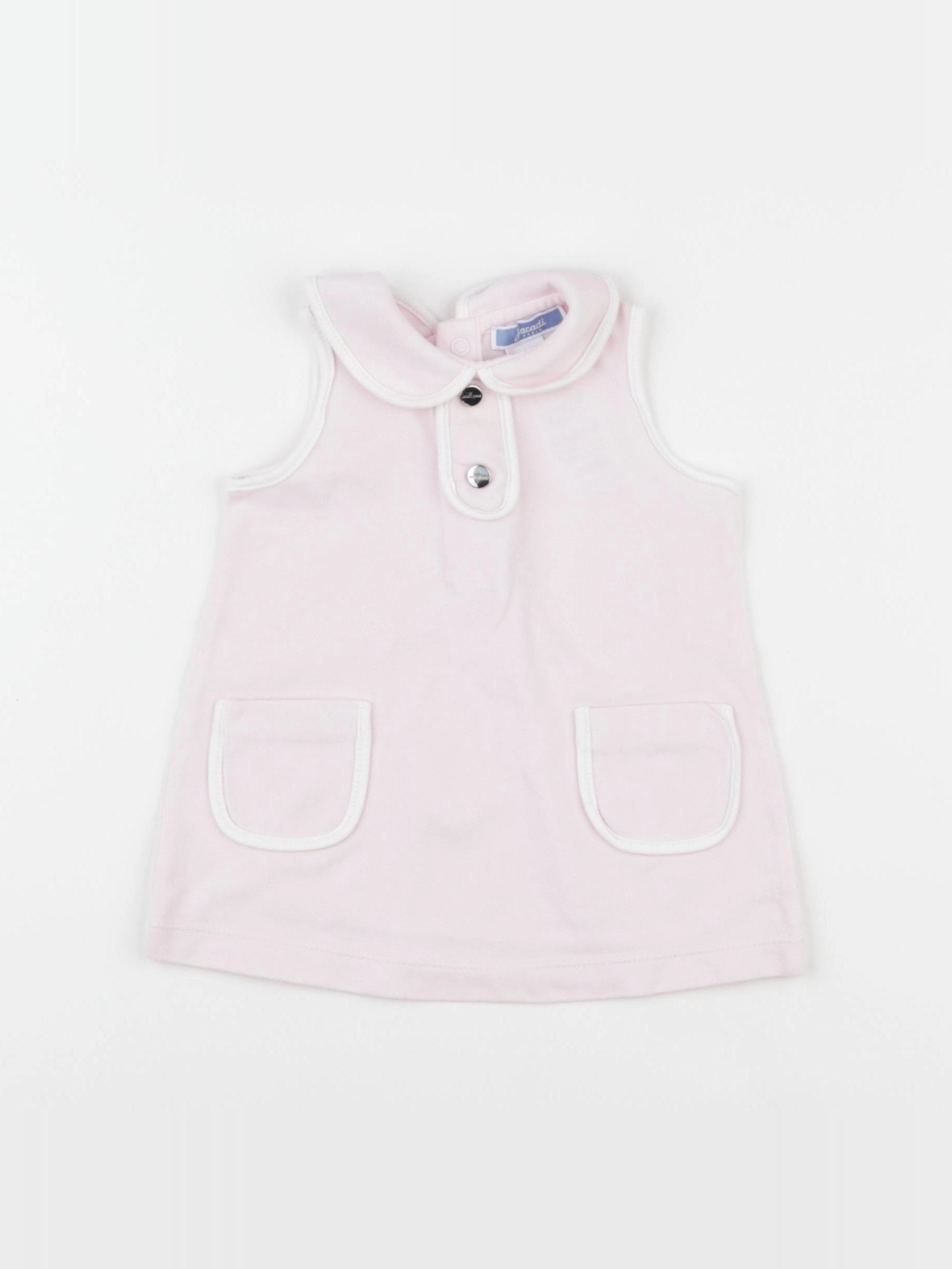 Jacadi - robe rose - 6 mois