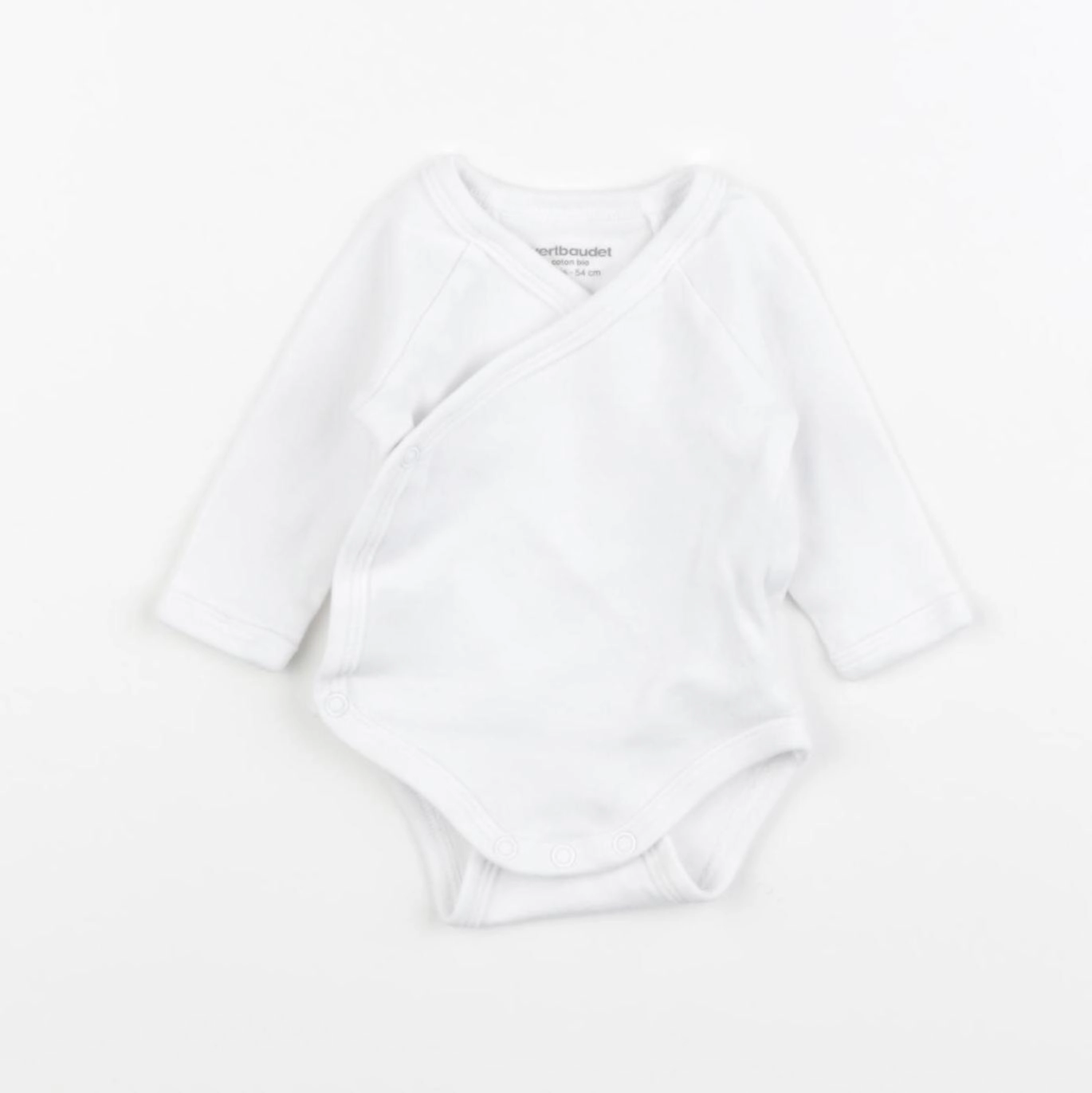 Vertbaudet - body blanc - 1 mois