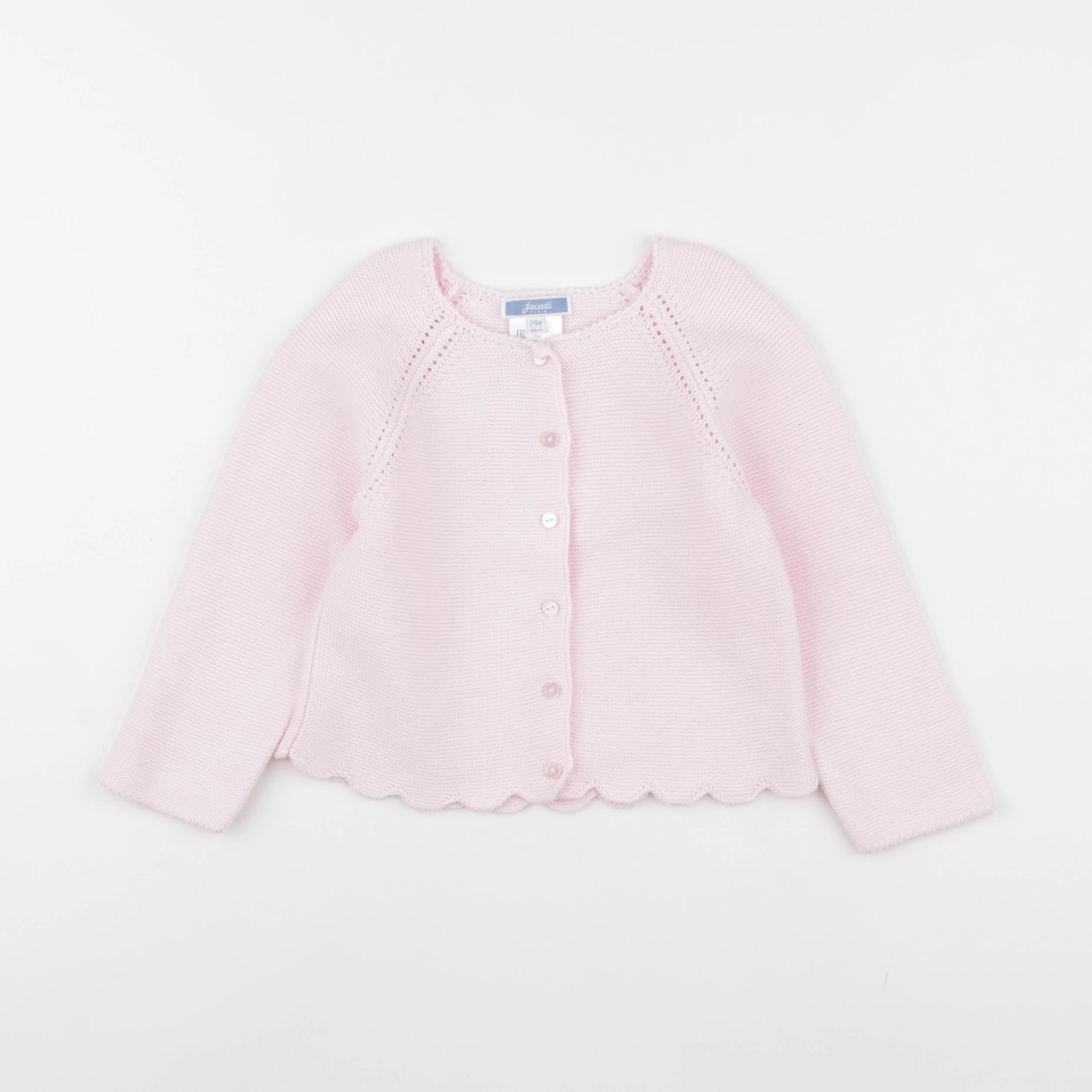 Jacadi - gilet rose - 24 mois
