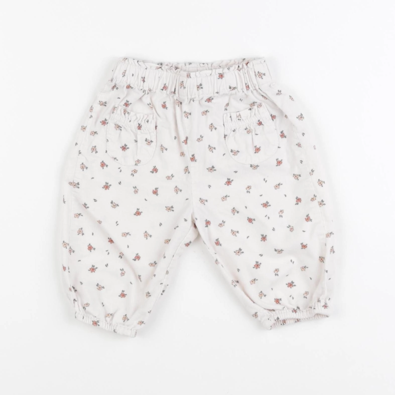 Vertbaudet - pantalon beige - 3 mois