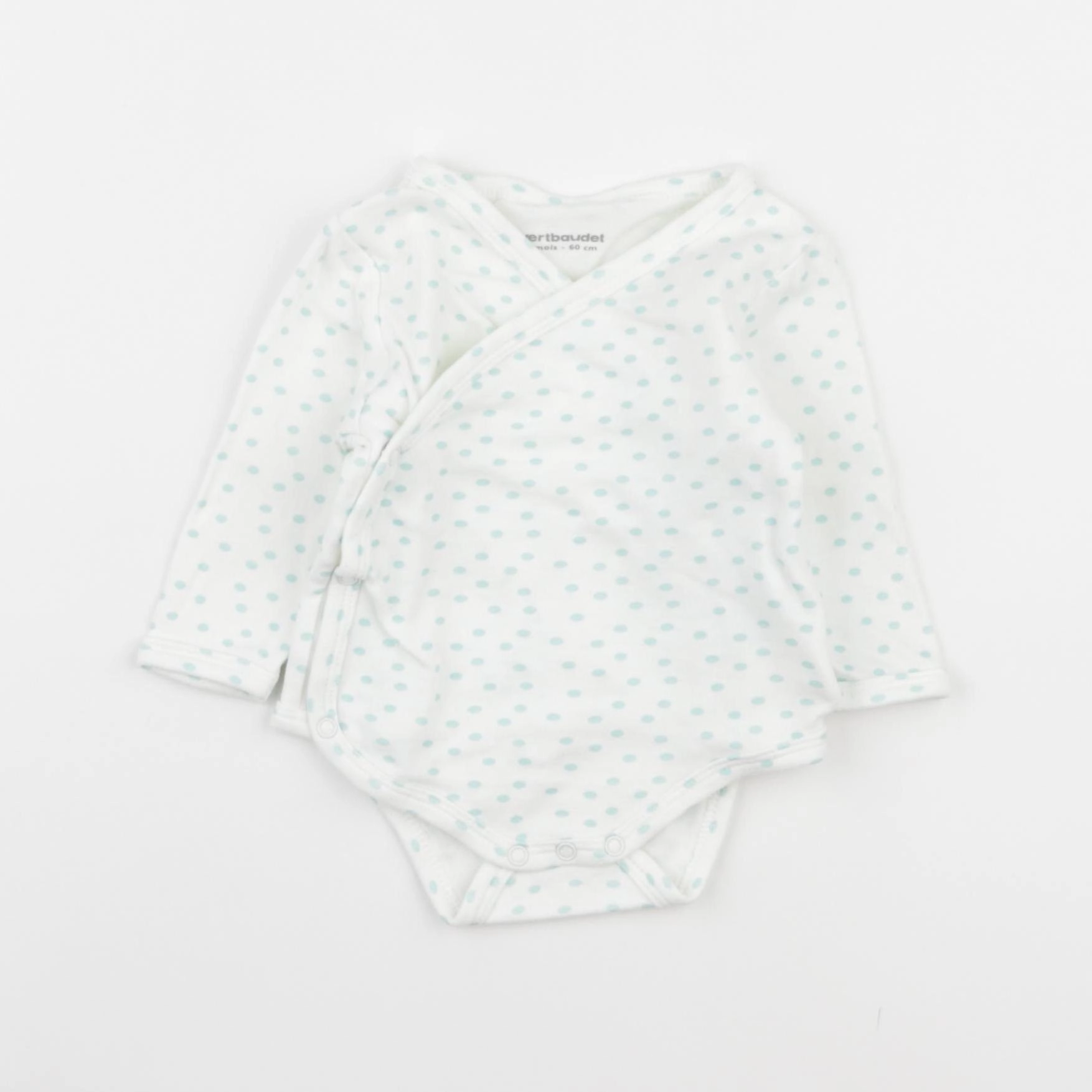 Vertbaudet - body blanc - 3 mois