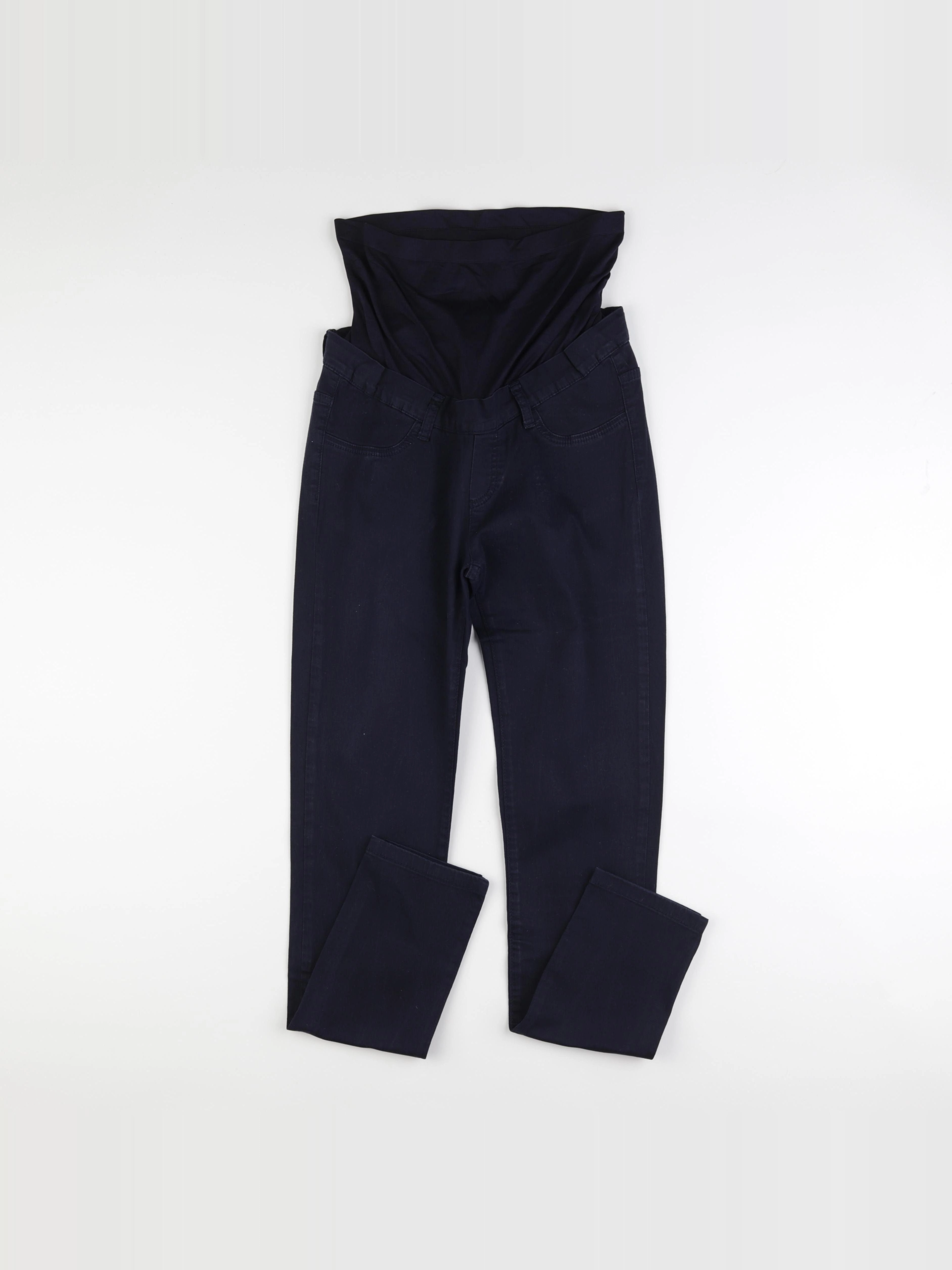 Envie de fraise - pantalon grossesse bleu - 38