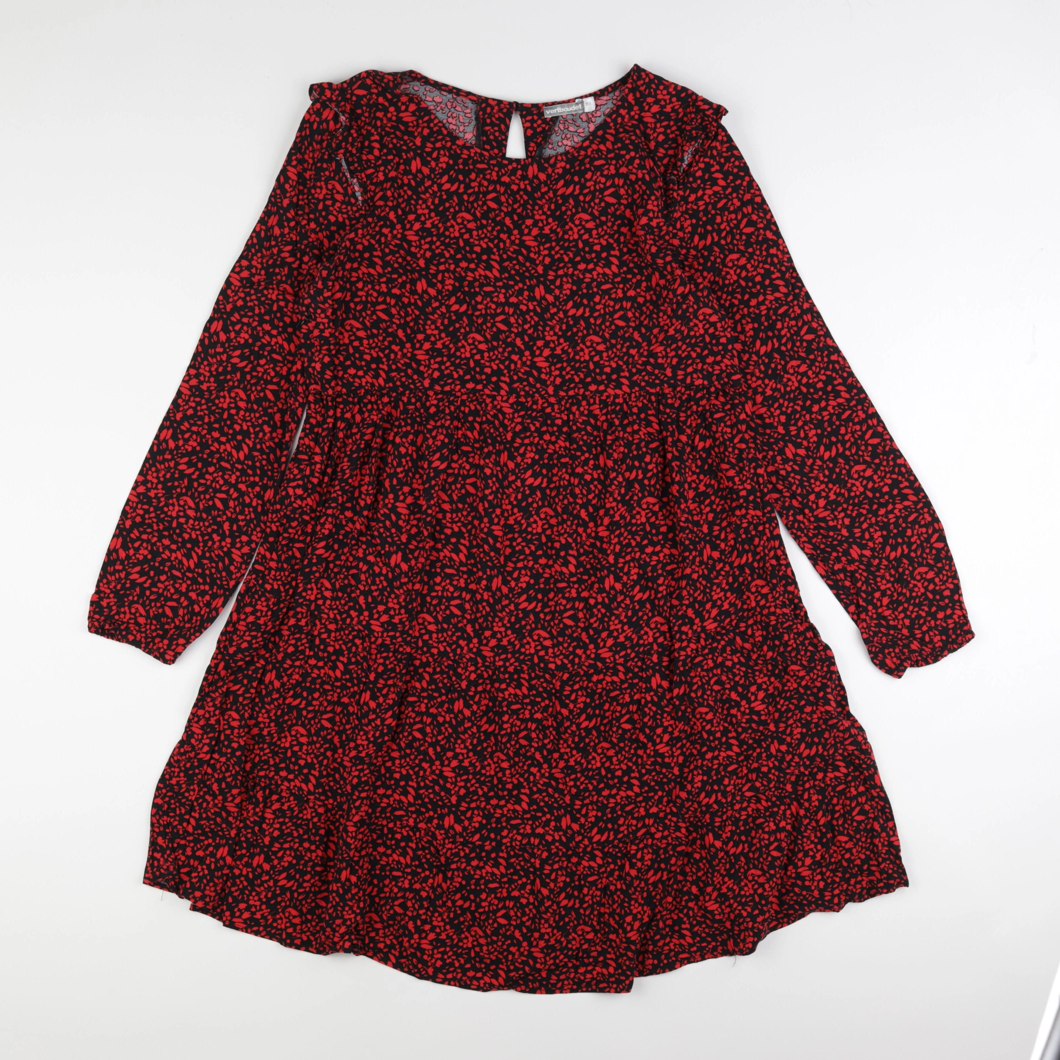 Vertbaudet - robe grossesse rouge - 38