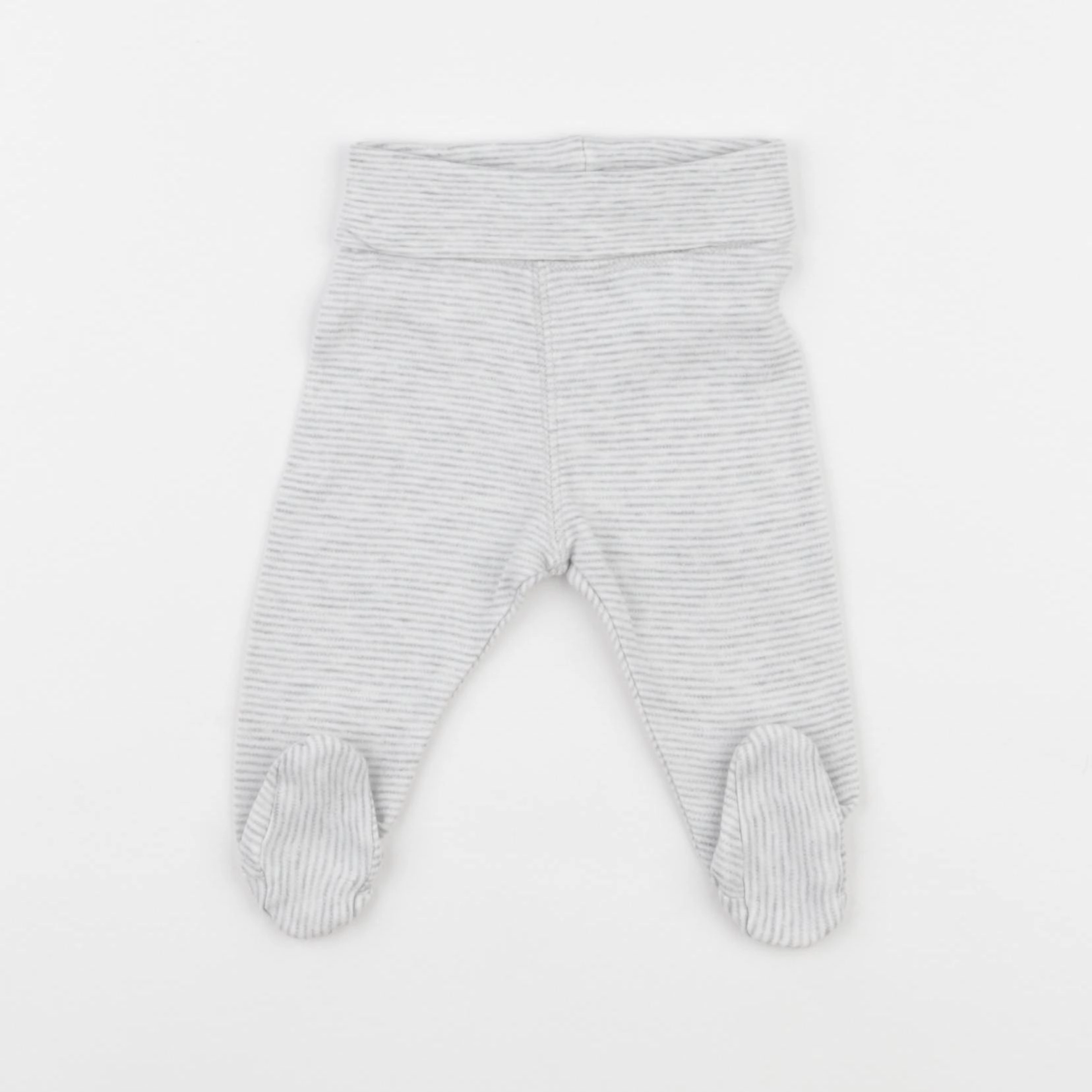 H&M - legging gris - 1/2 mois