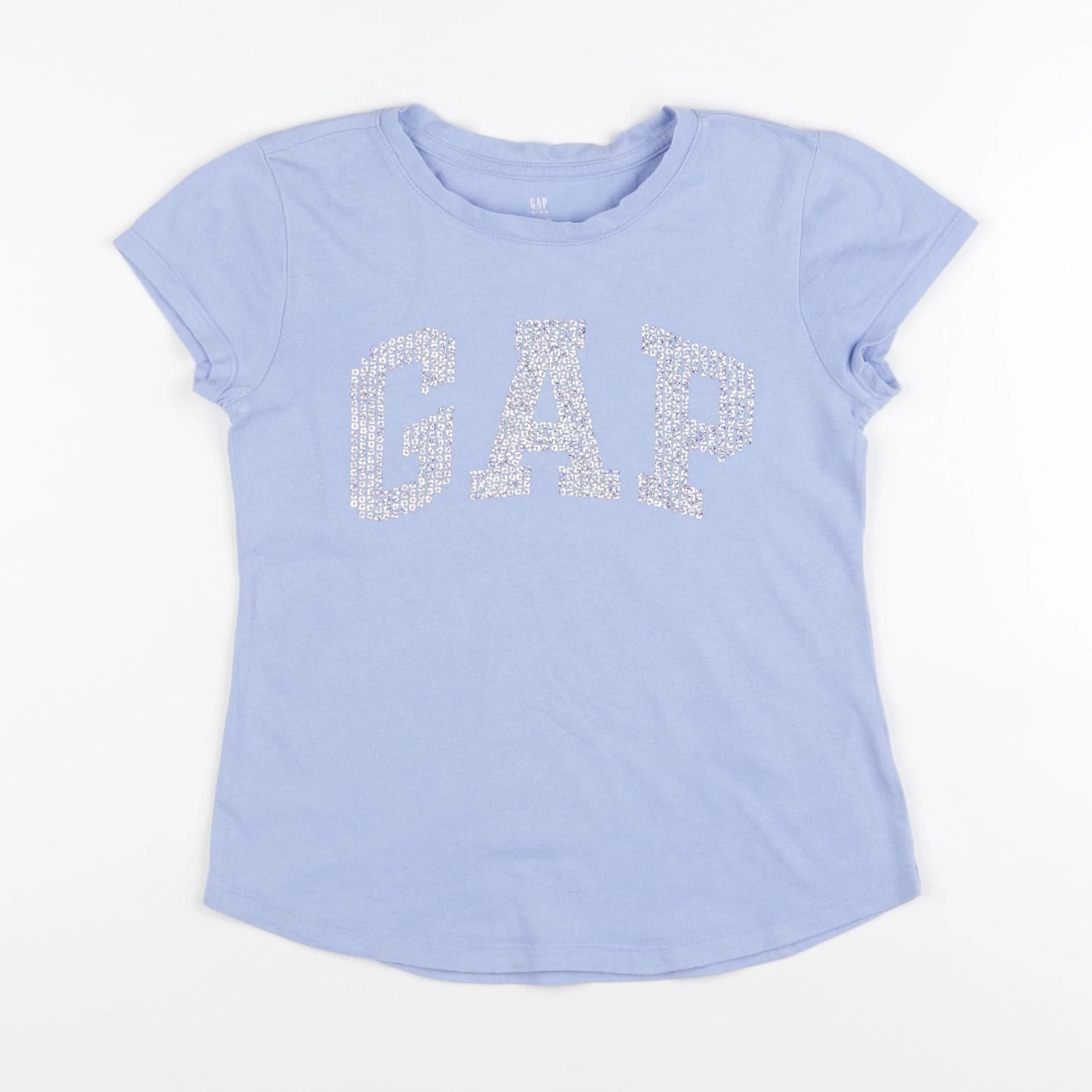GAP - tee-shirt bleu - 8/9 ans