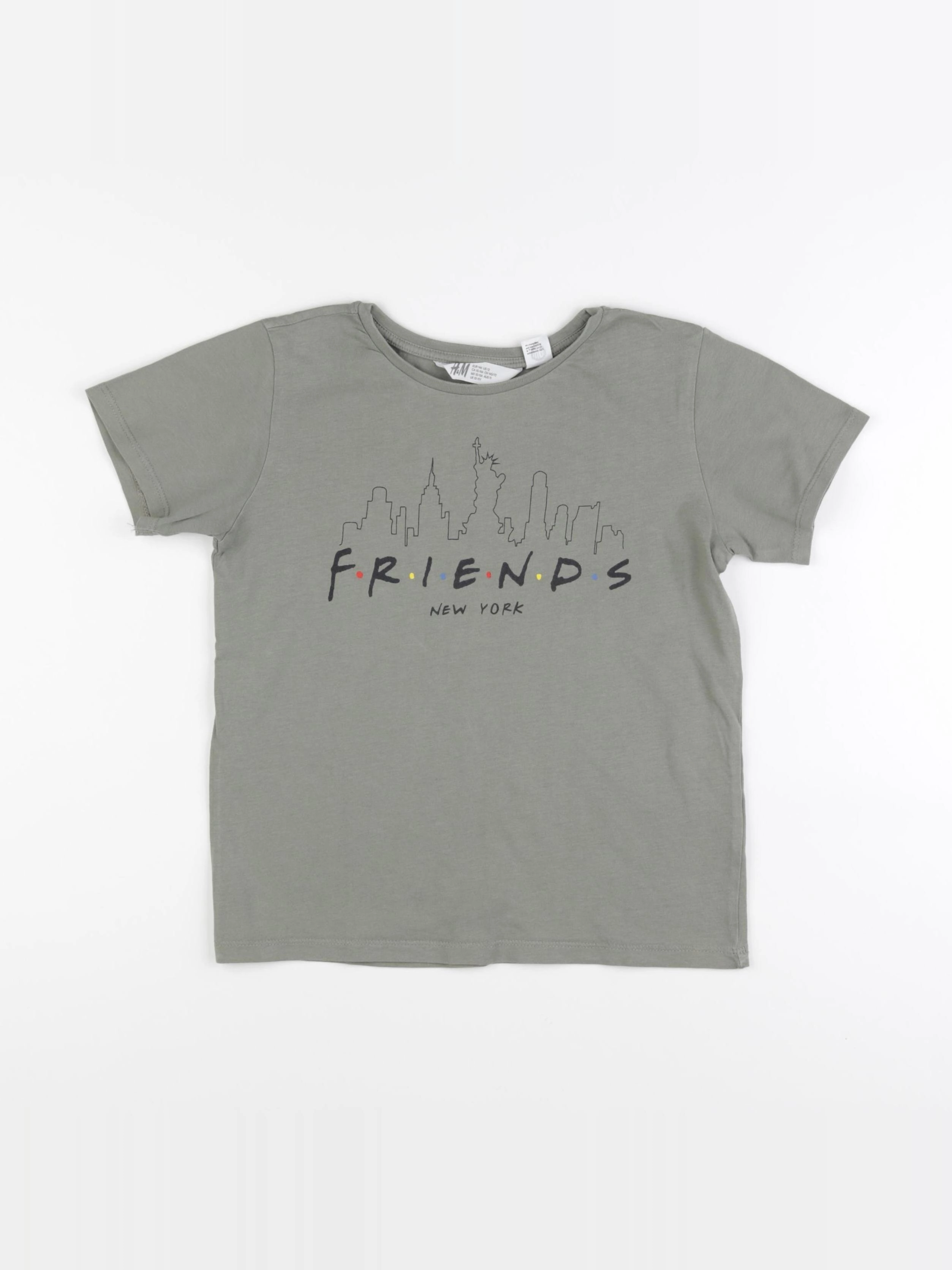 H&M - tee-shirt vert - 10/12 ans