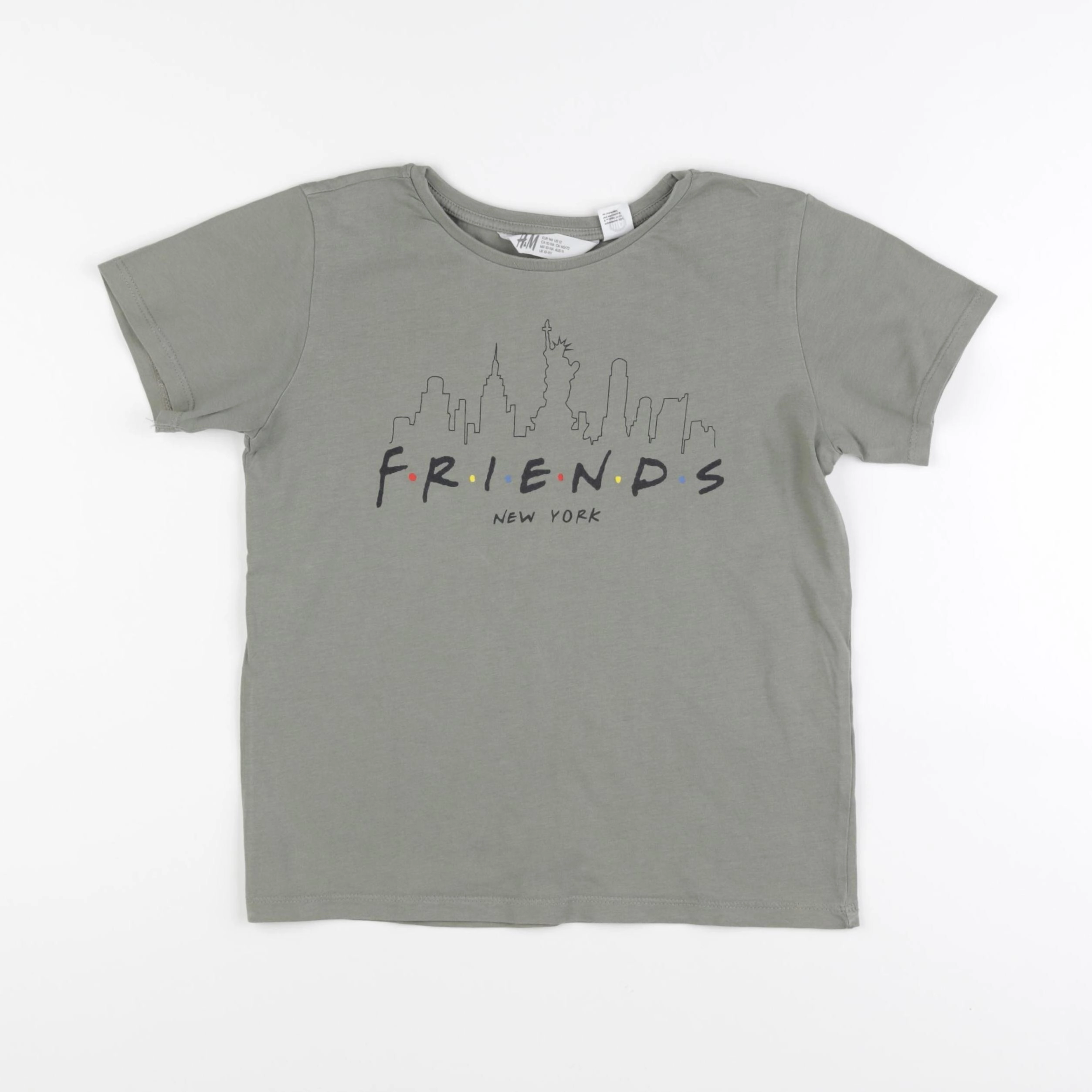 H&M - tee-shirt vert - 10/12 ans