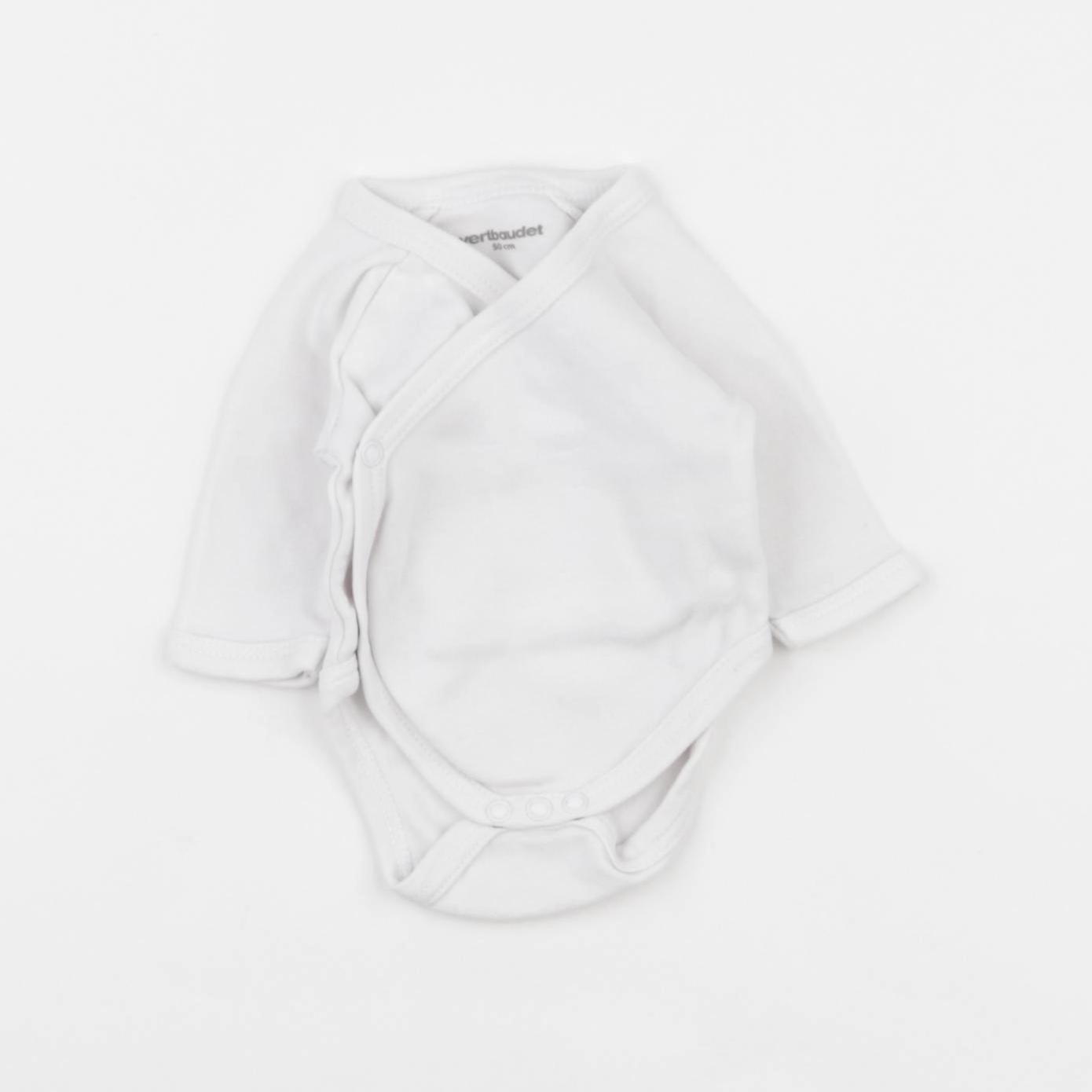 Vertbaudet - body blanc - 0 mois