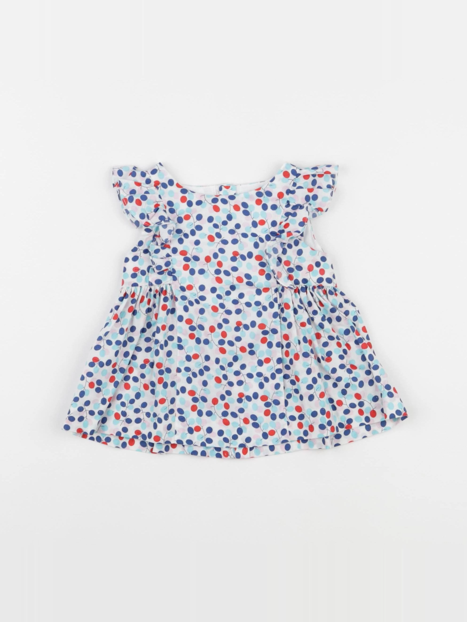 Jacadi - blouse multicolore - 12 mois
