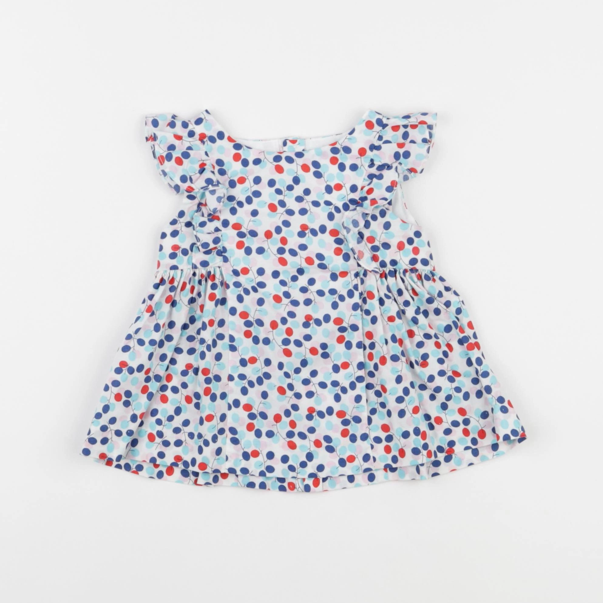 Jacadi - blouse multicolore - 12 mois