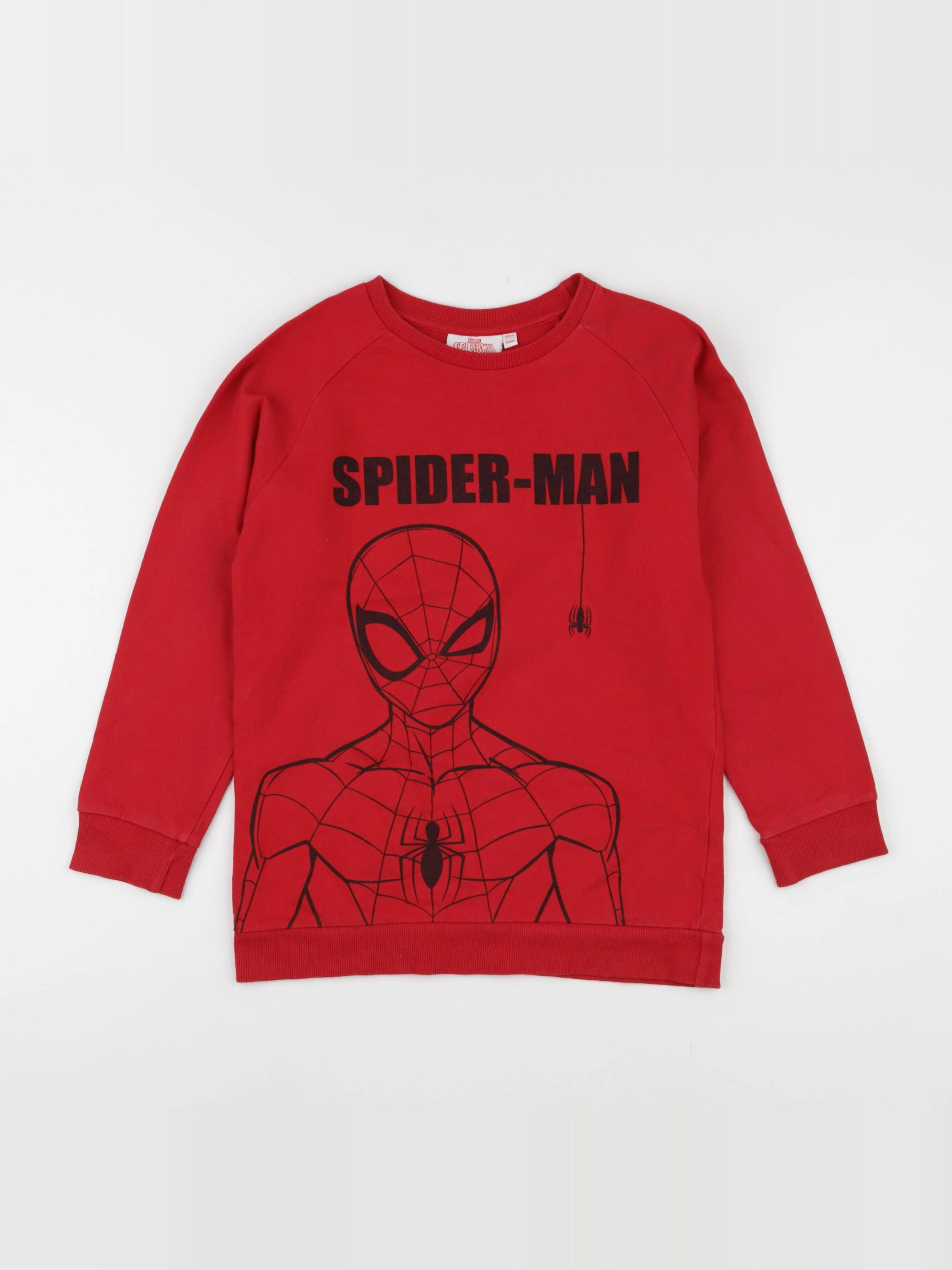 Vertbaudet - sweat rouge - 10 ans