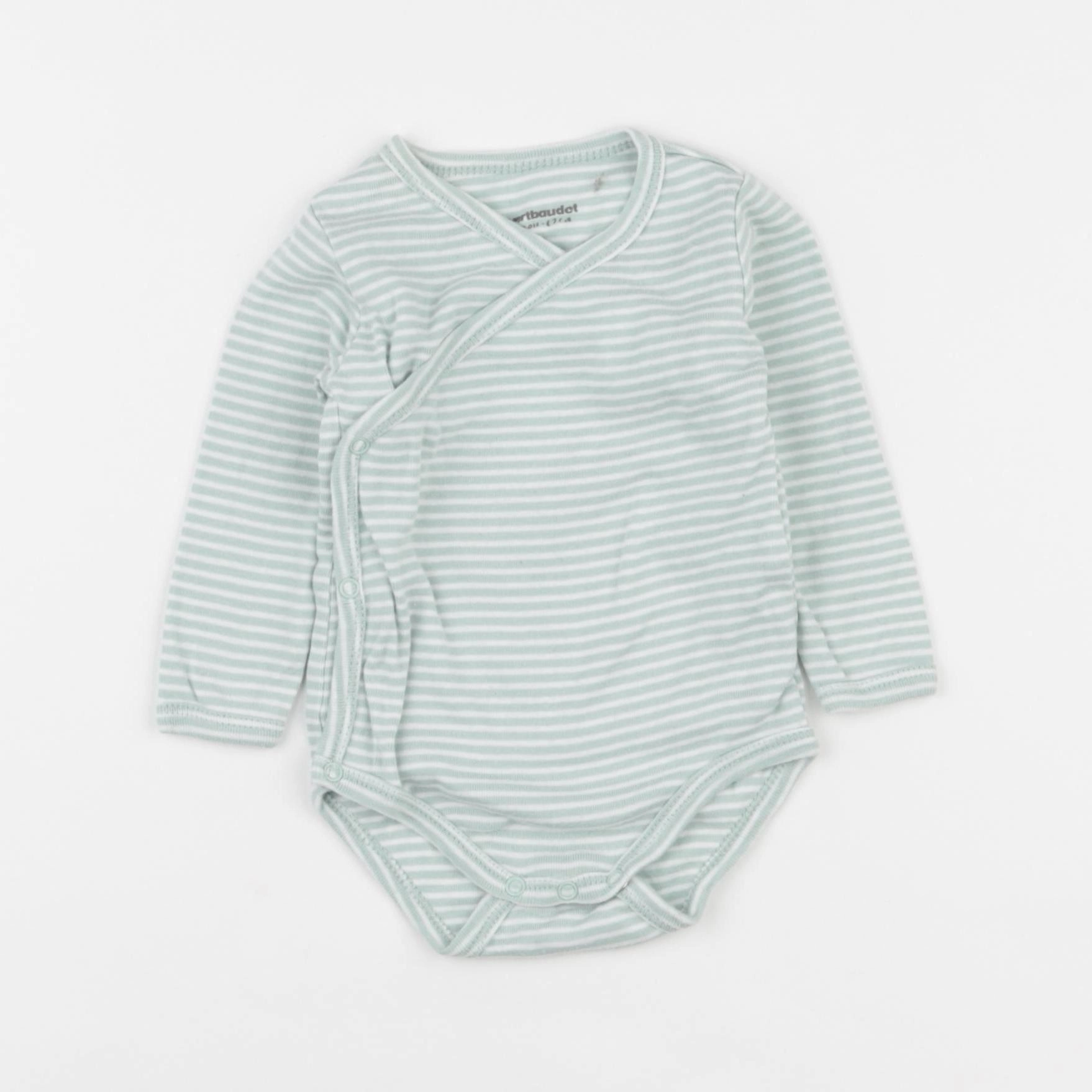 Vertbaudet - body vert - 9 mois
