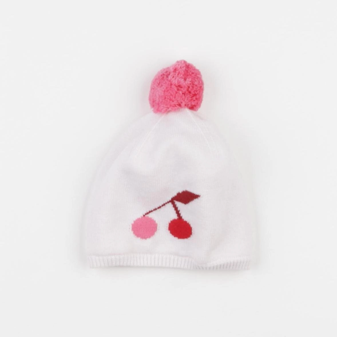 Jacadi - bonnet rose - 3 mois