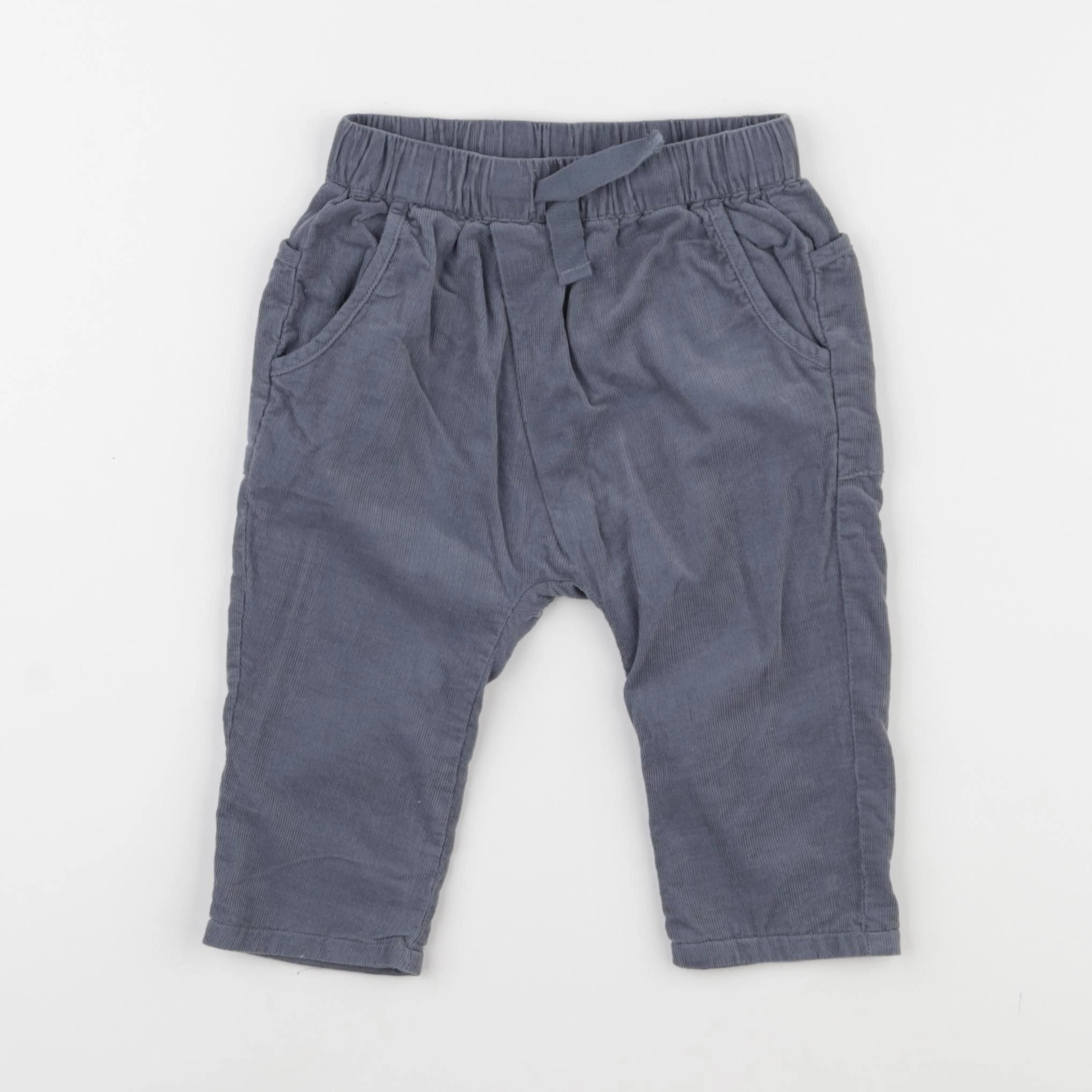 Zara - pantalon gris - 6/9 mois