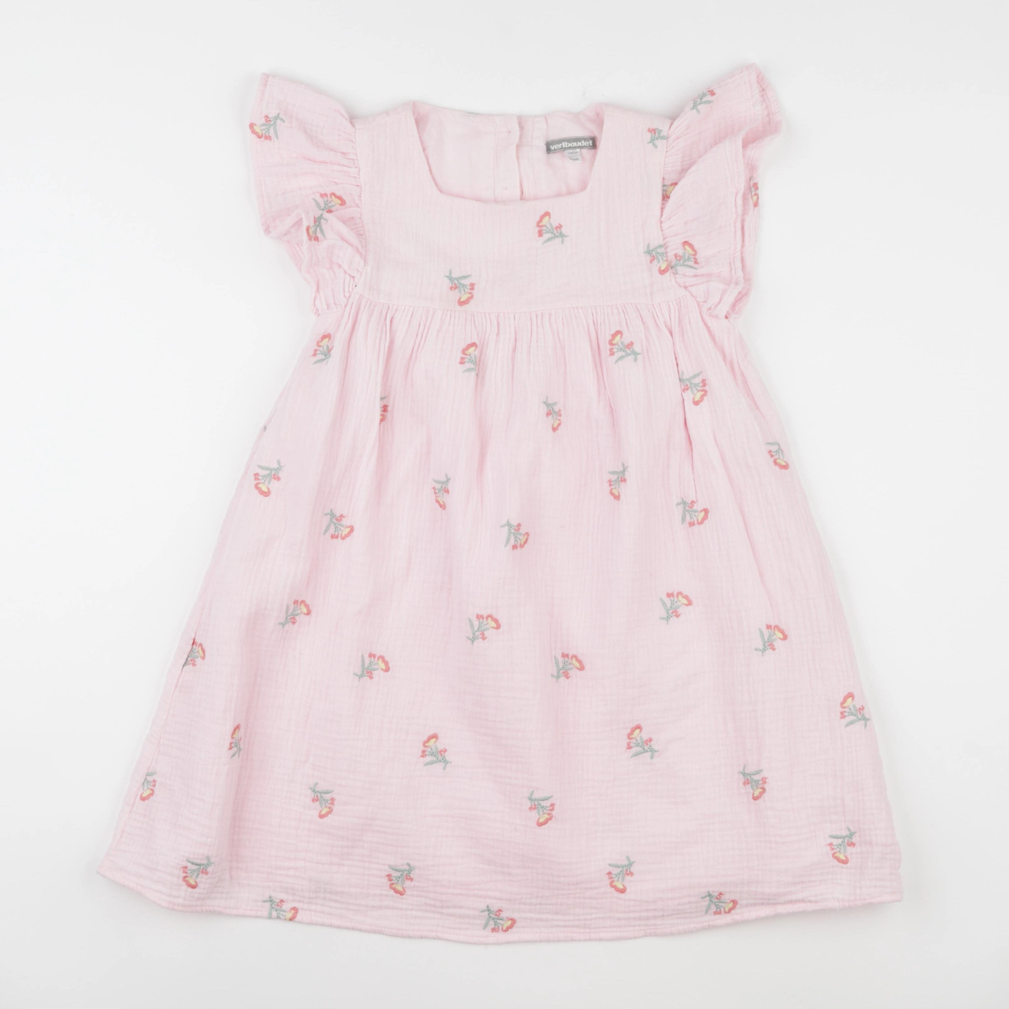 Vertbaudet - robe rose - 9 ans