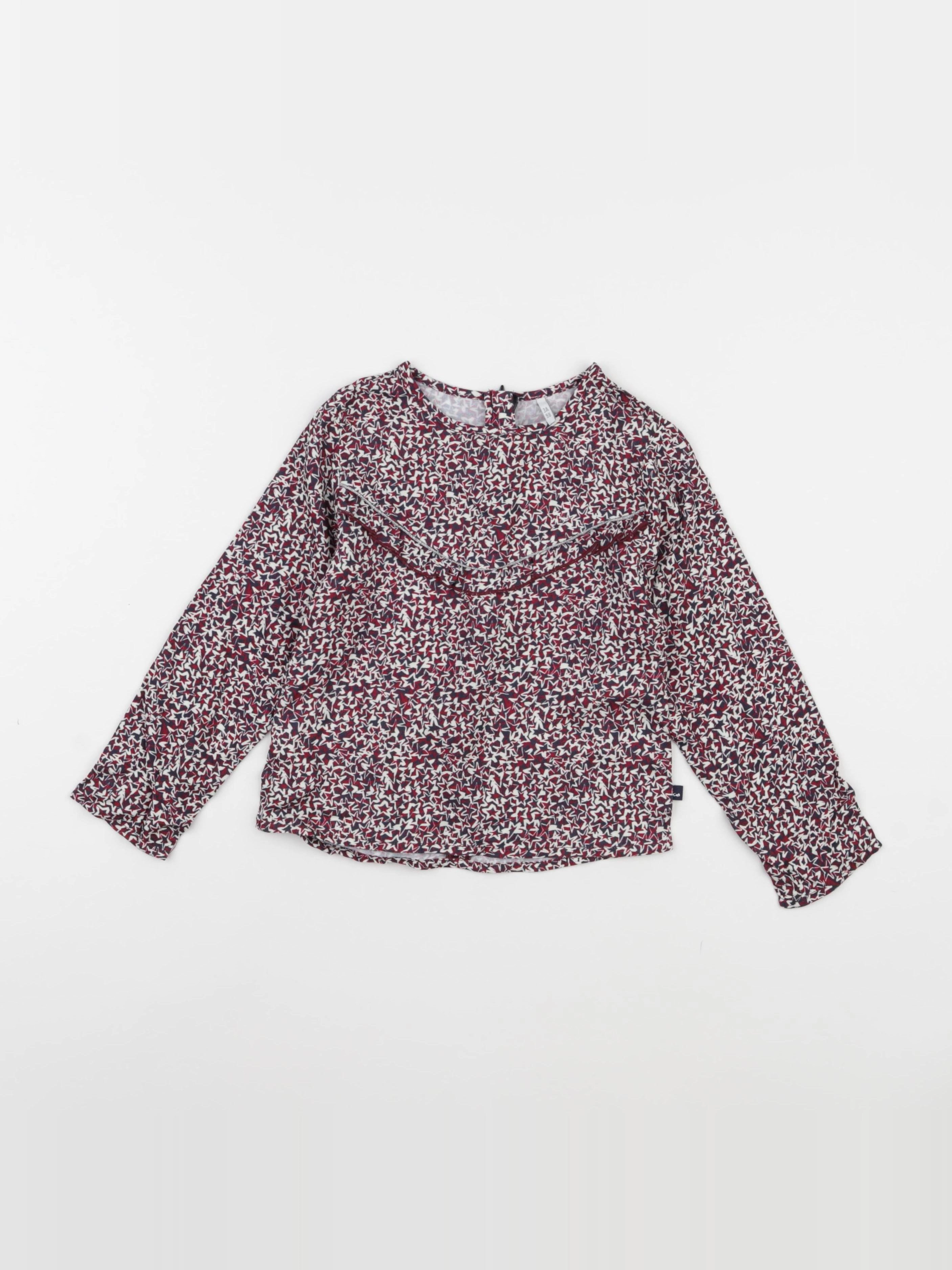 IKKS - blouse rouge - 3 ans