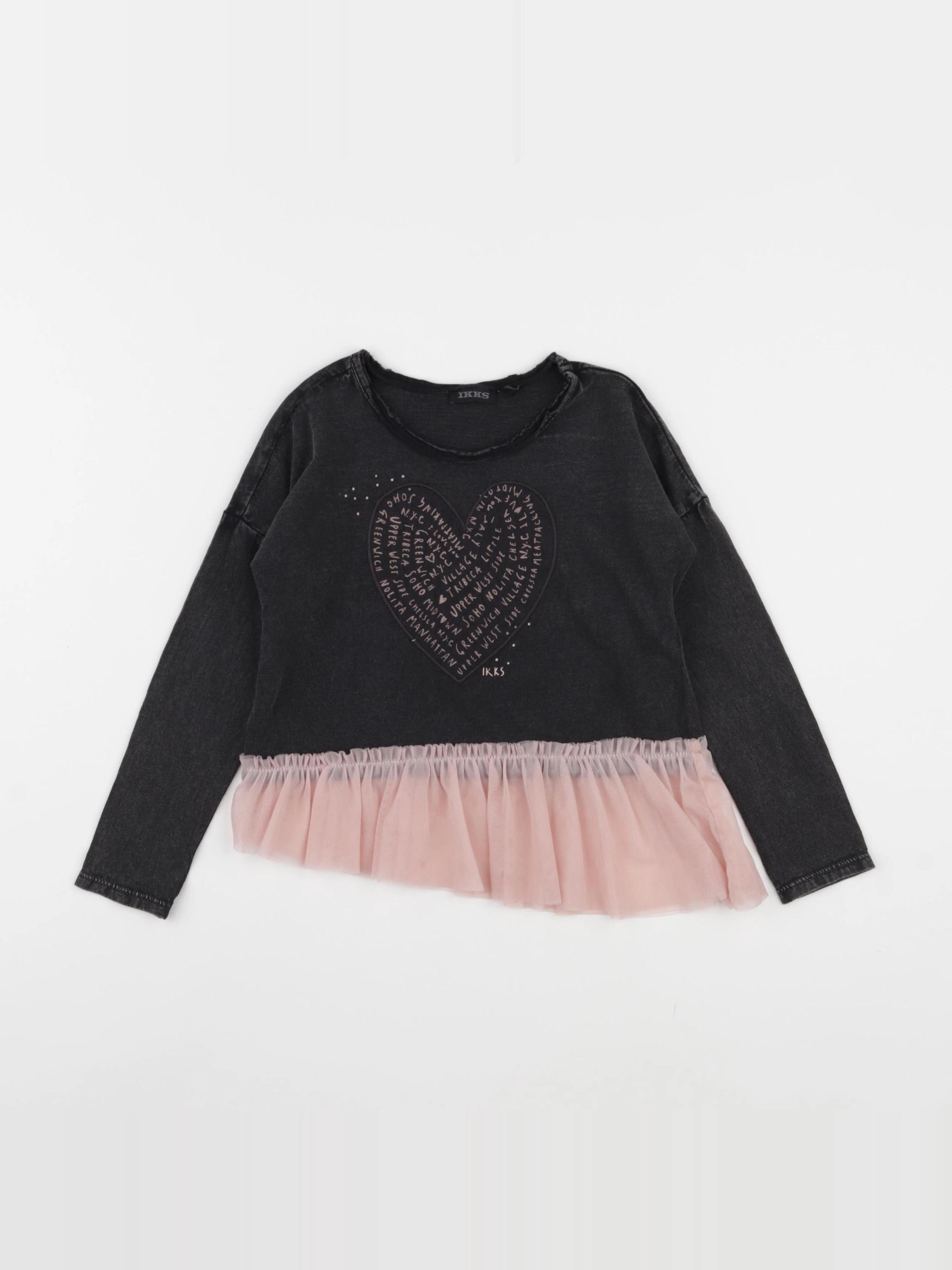 IKKS - tee-shirt gris - 3 ans