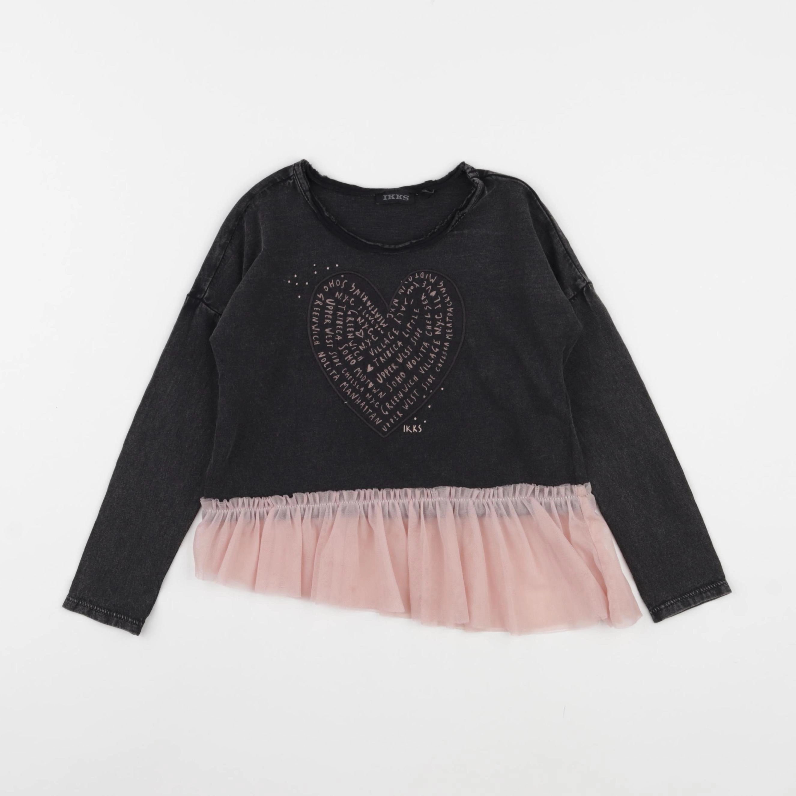 IKKS - tee-shirt gris - 3 ans