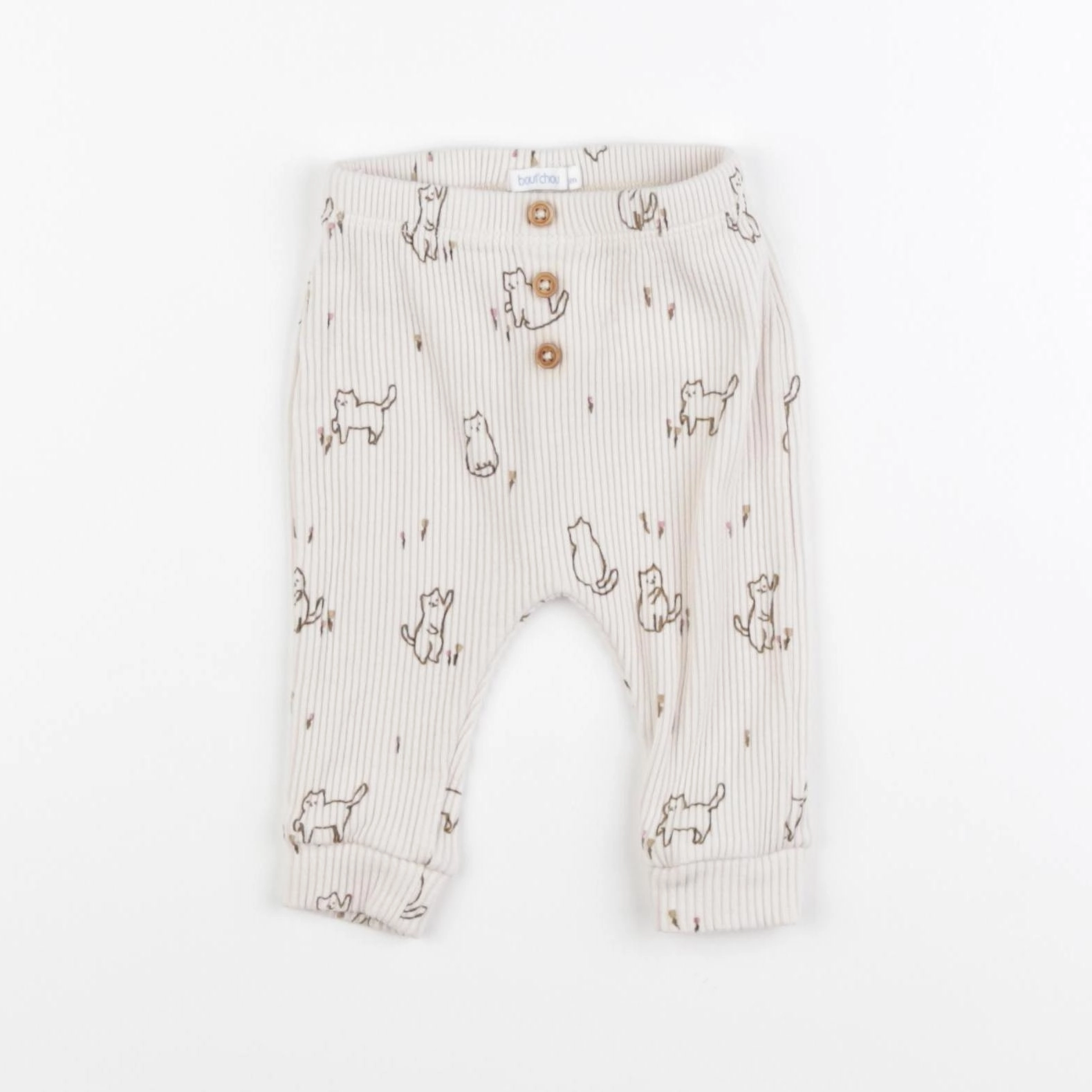 Boutchou - legging beige - 3 mois