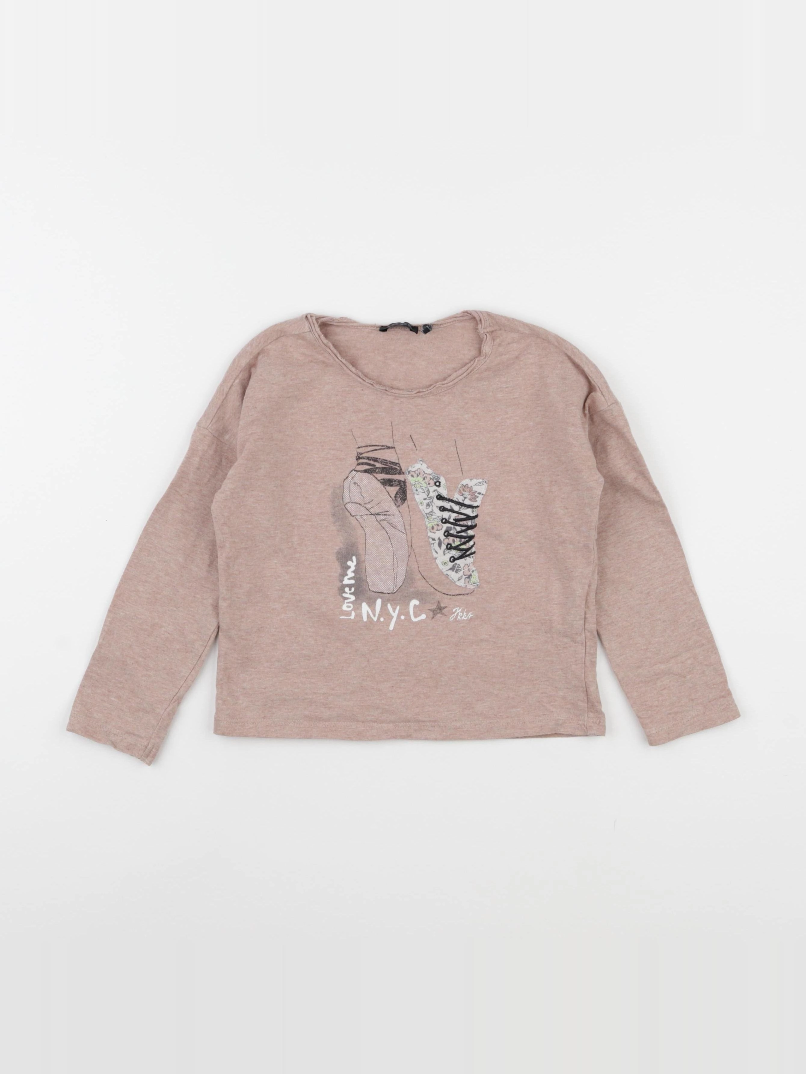 IKKS - tee-shirt rose - 3 ans